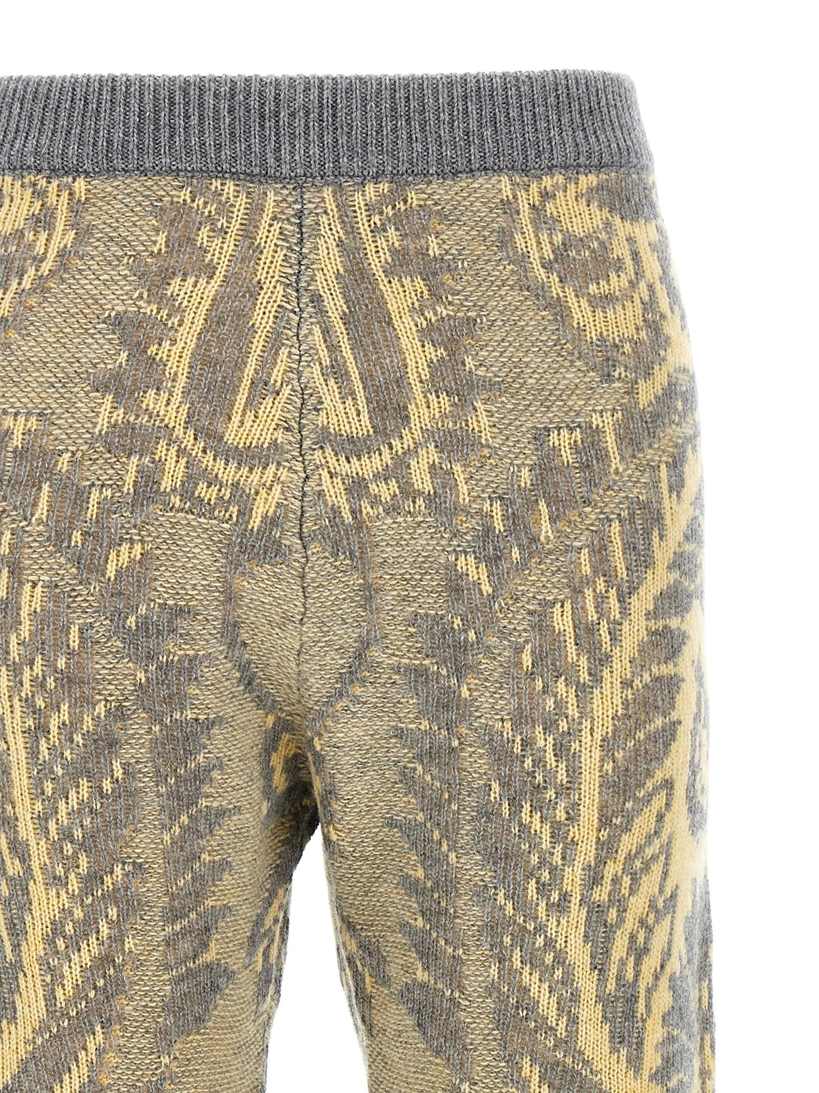 Etro Multicolor Wool Flared Pants