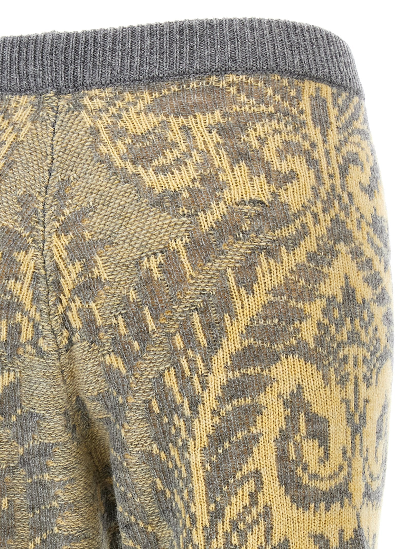 Etro Multicolor Wool Flared Pants