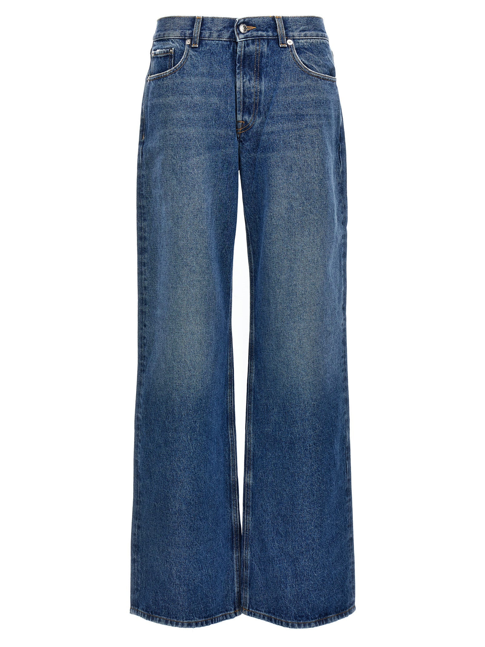 Armarium Blue Cotton Jeans Denim