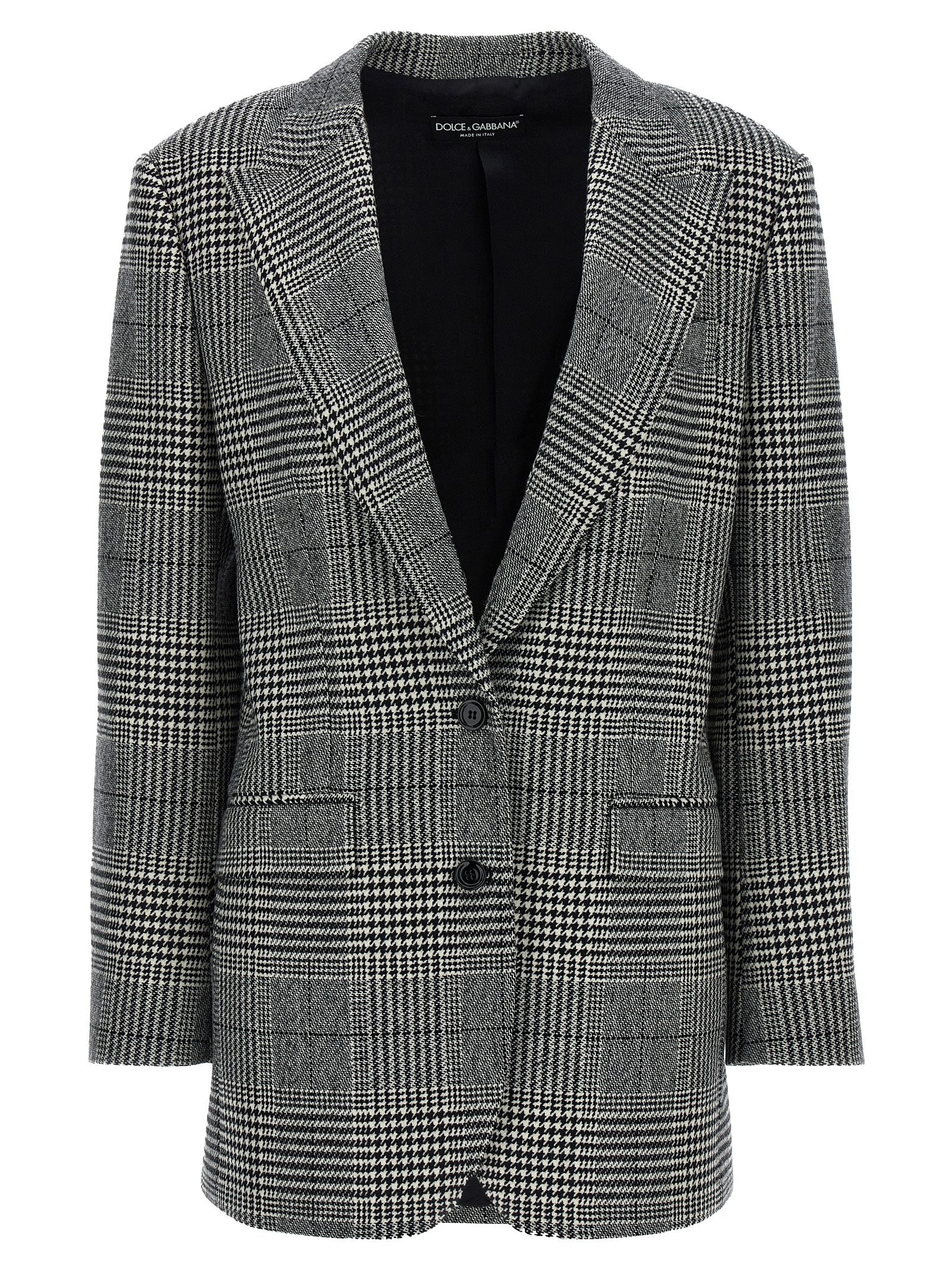 Dolce & Gabbana Bicolor Wool Blazer