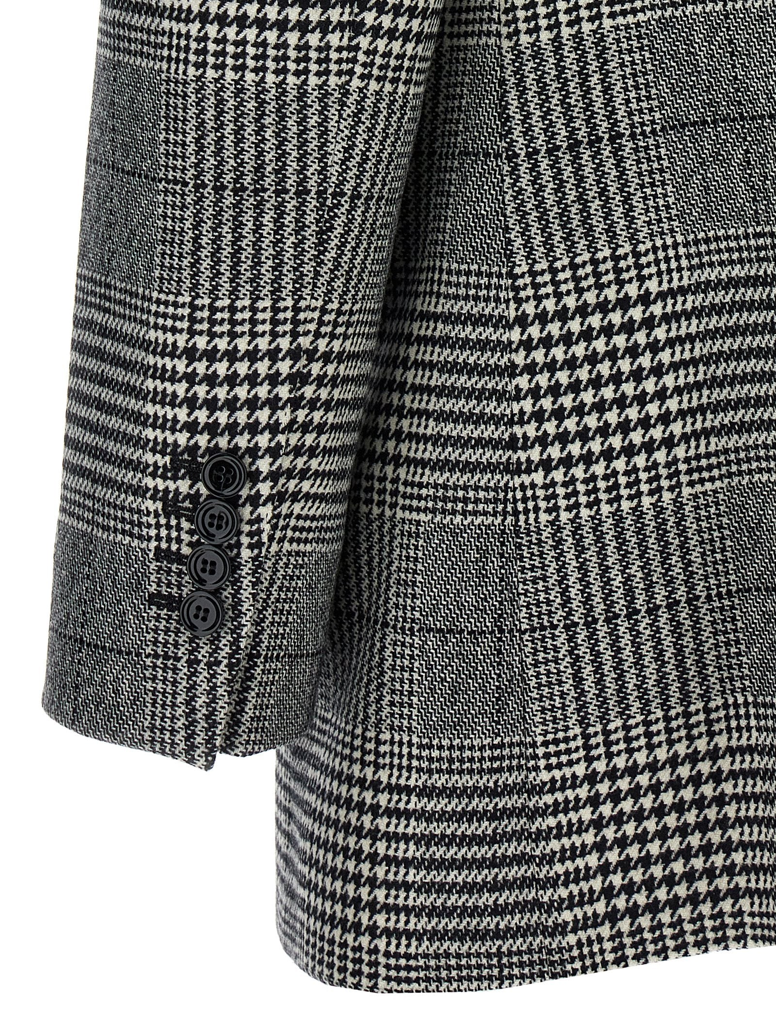 Dolce & Gabbana Bicolor Wool Blazer