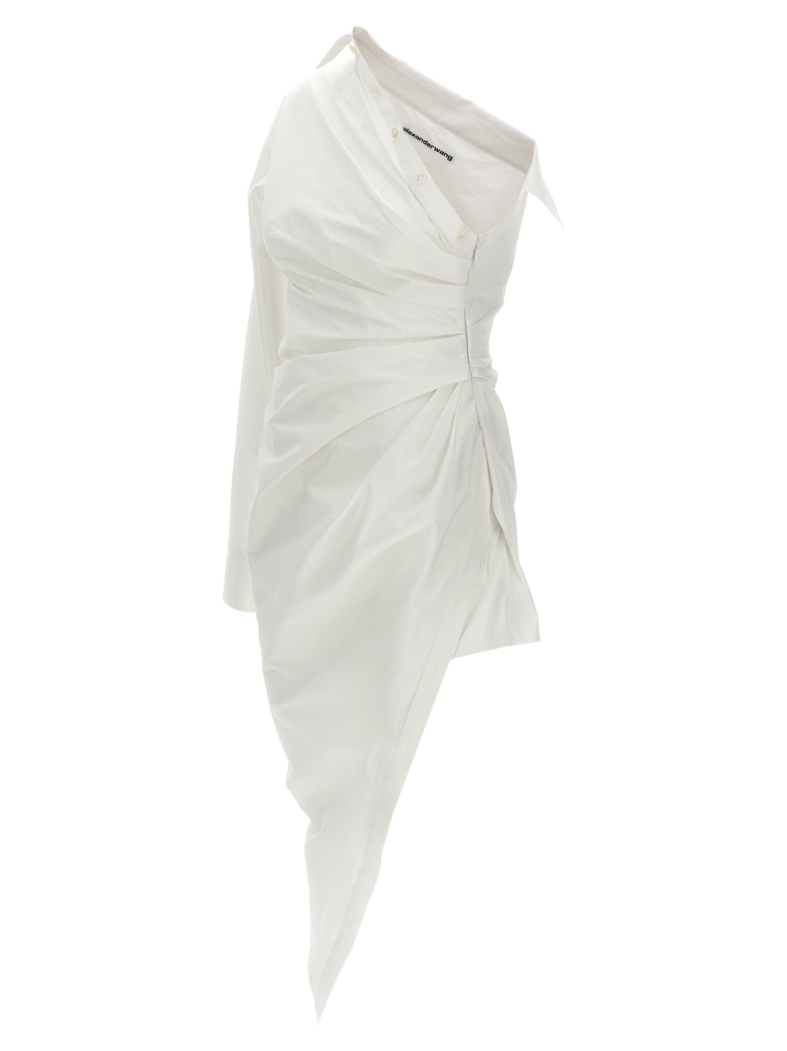 Alexander Wang White Cotton Short Dress