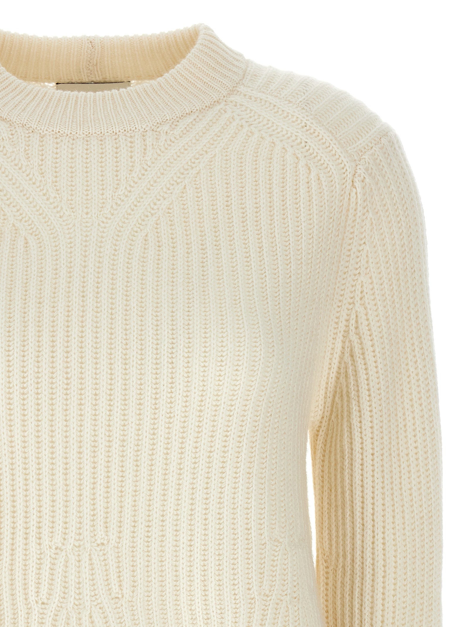 Loulou De Saison White Cashmere Cardigan