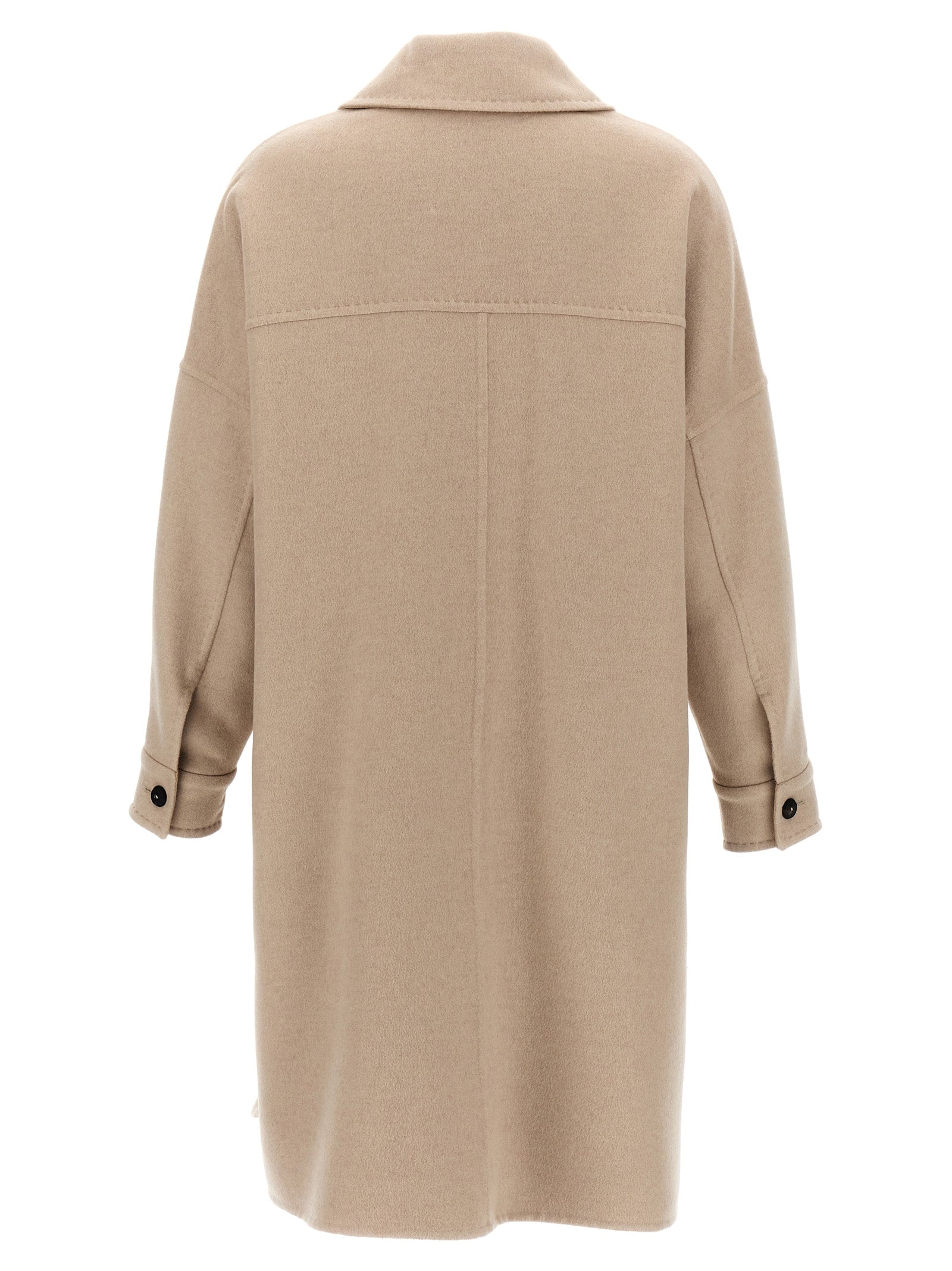 Max Mara Beige Cashmere Coat