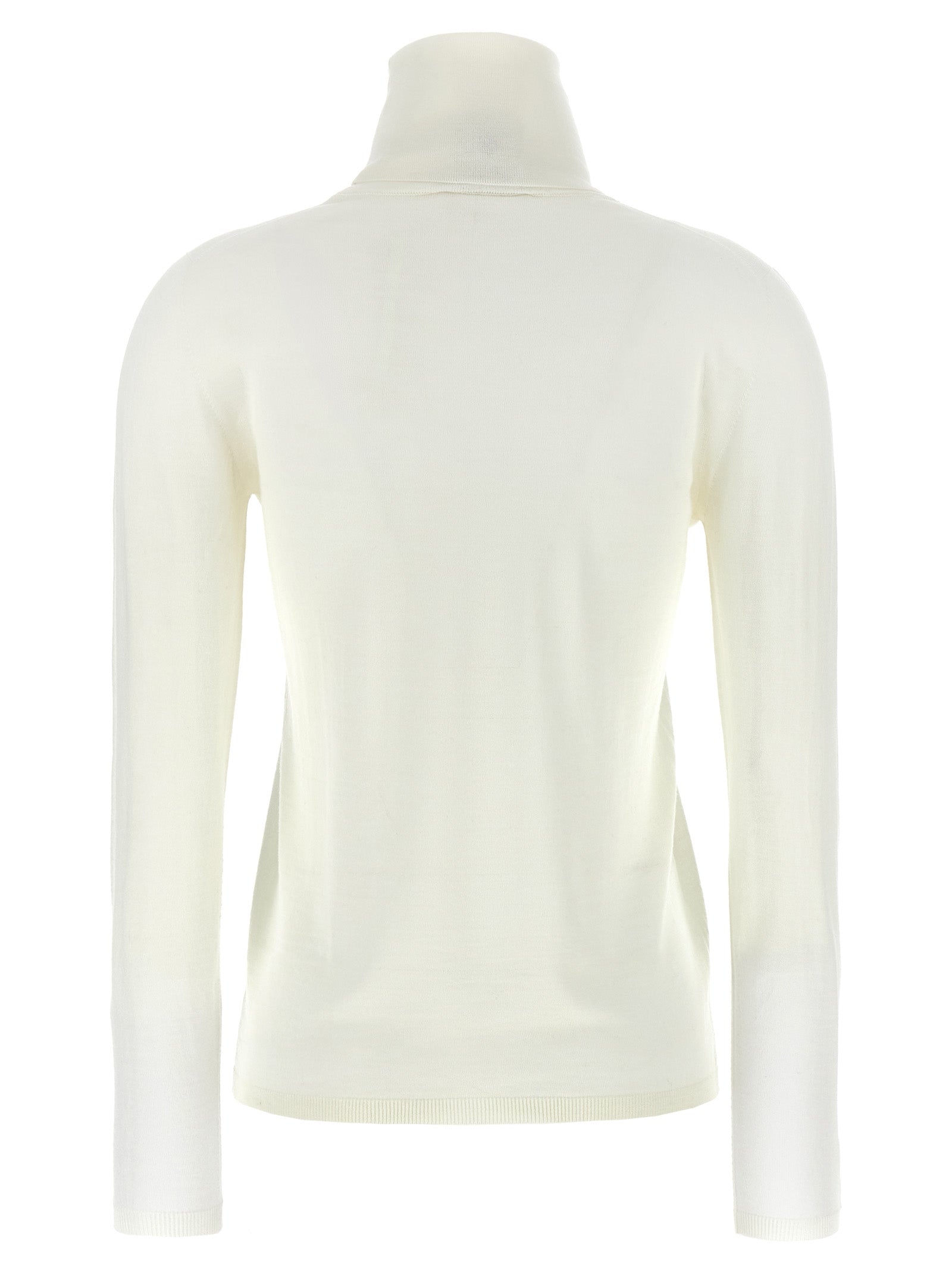 Max Mara White Virgin Wool Cardigan