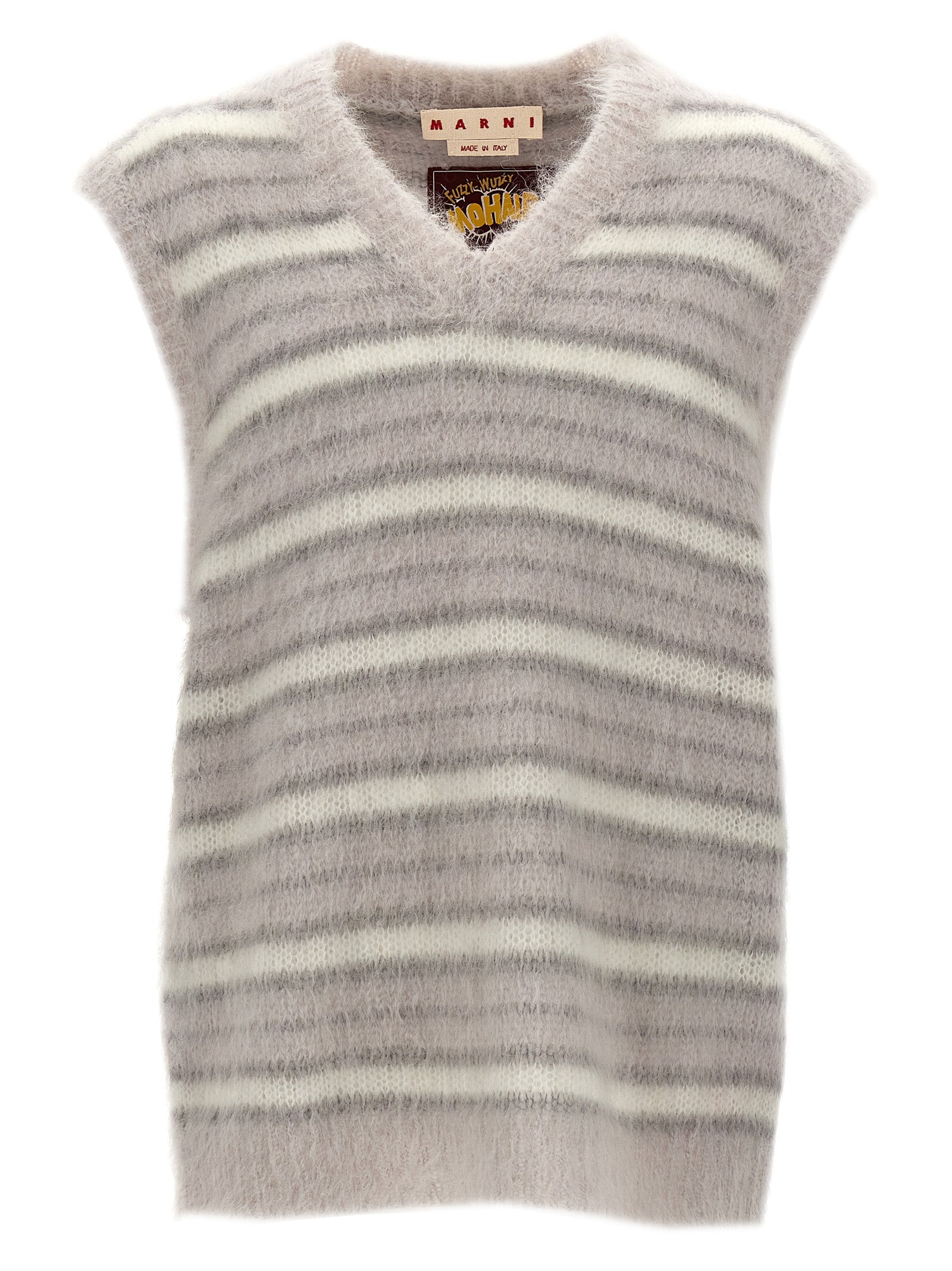 Marni Gray Mohair Sweatshirt