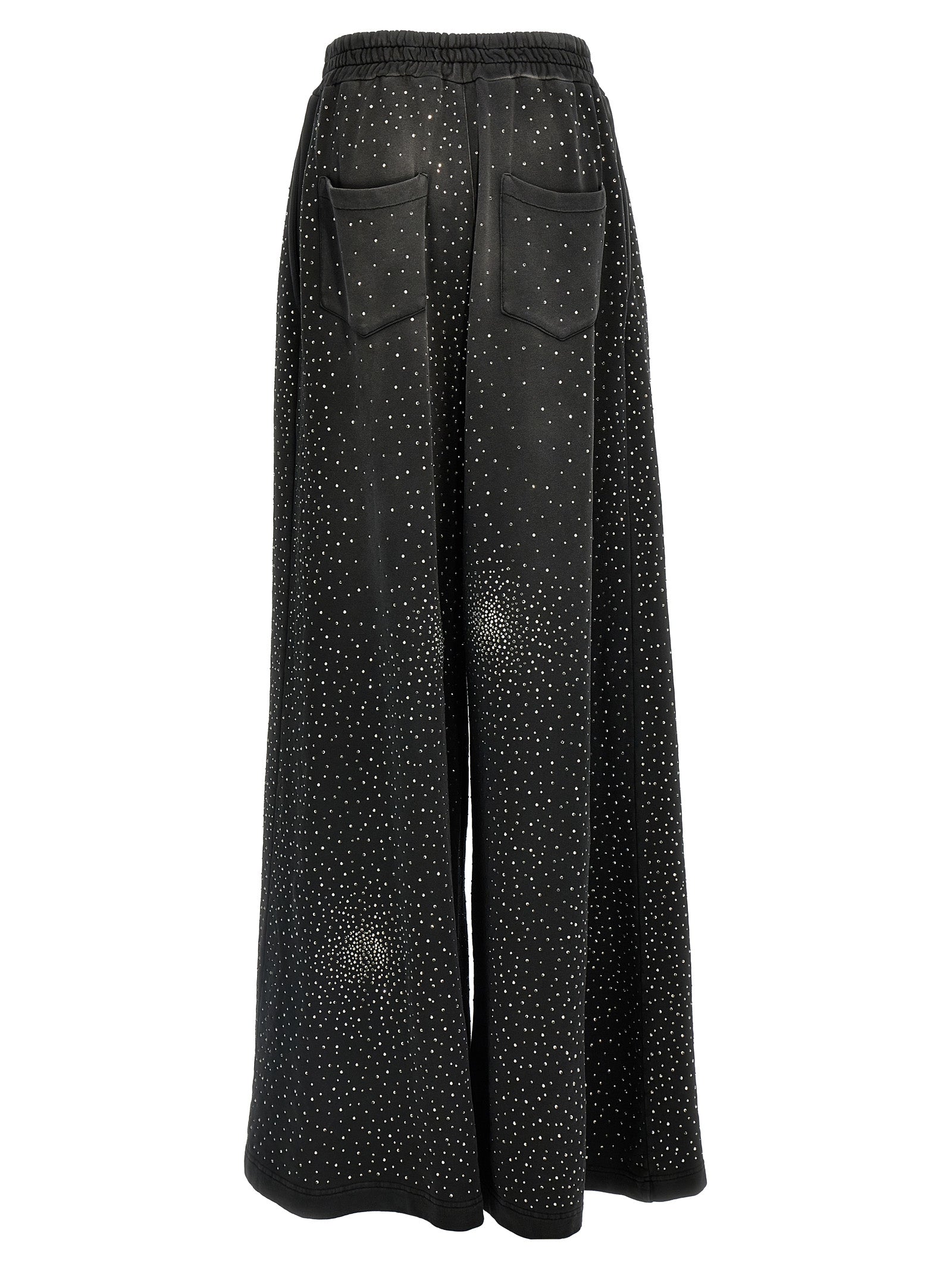 Giuseppe Di Morabito Black Cotton Joggers (Workout Pants)