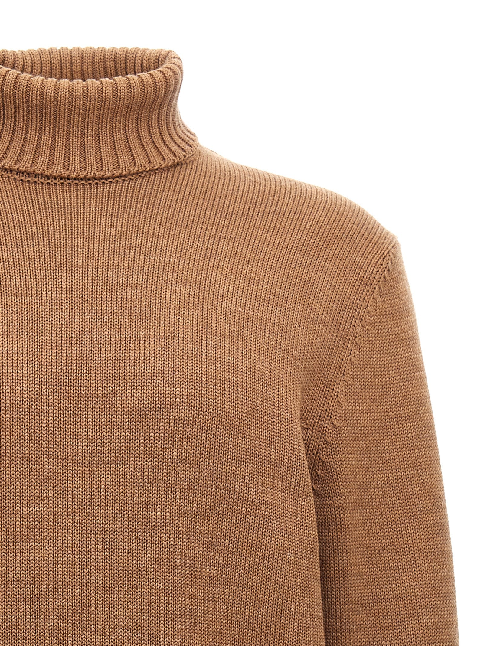 ZANONE Brown Virgin Wool Cardigan
