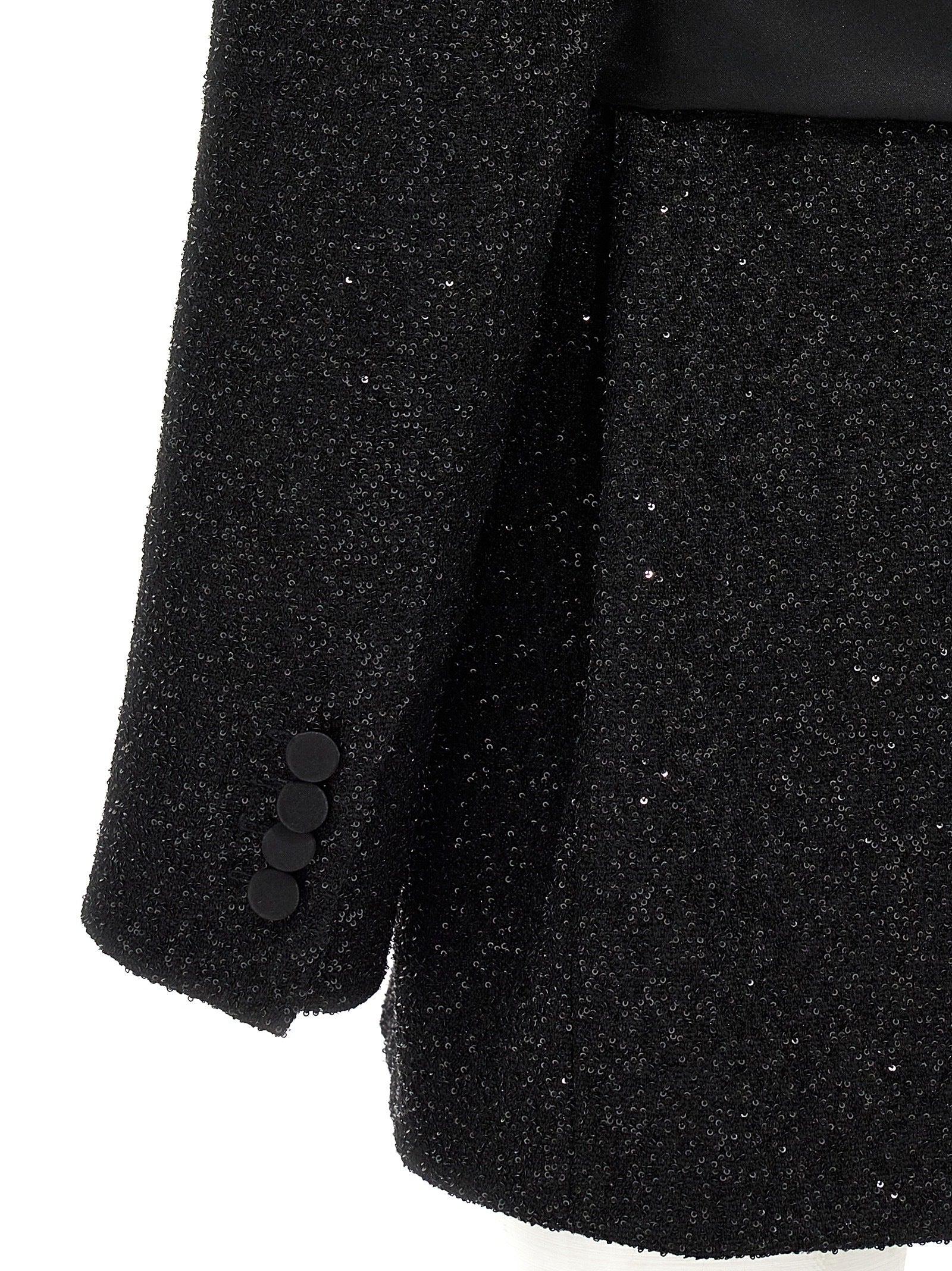 Max Mara Black Viscose Blazer