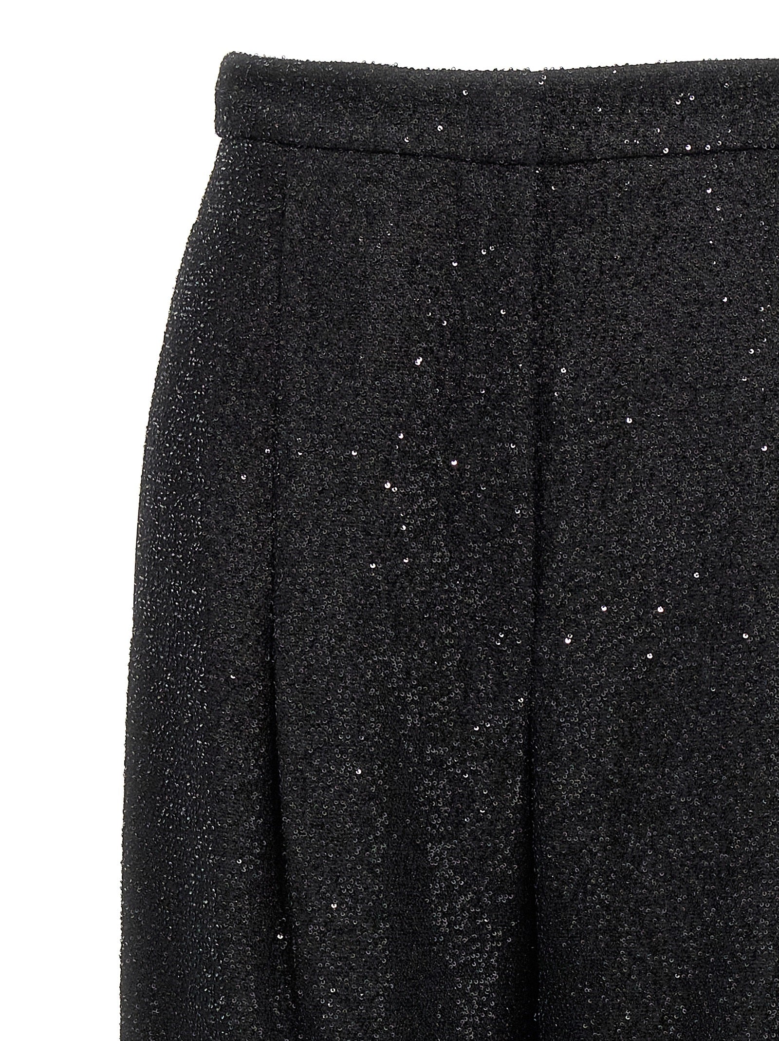 Max Mara Black Viscose Dress Pants
