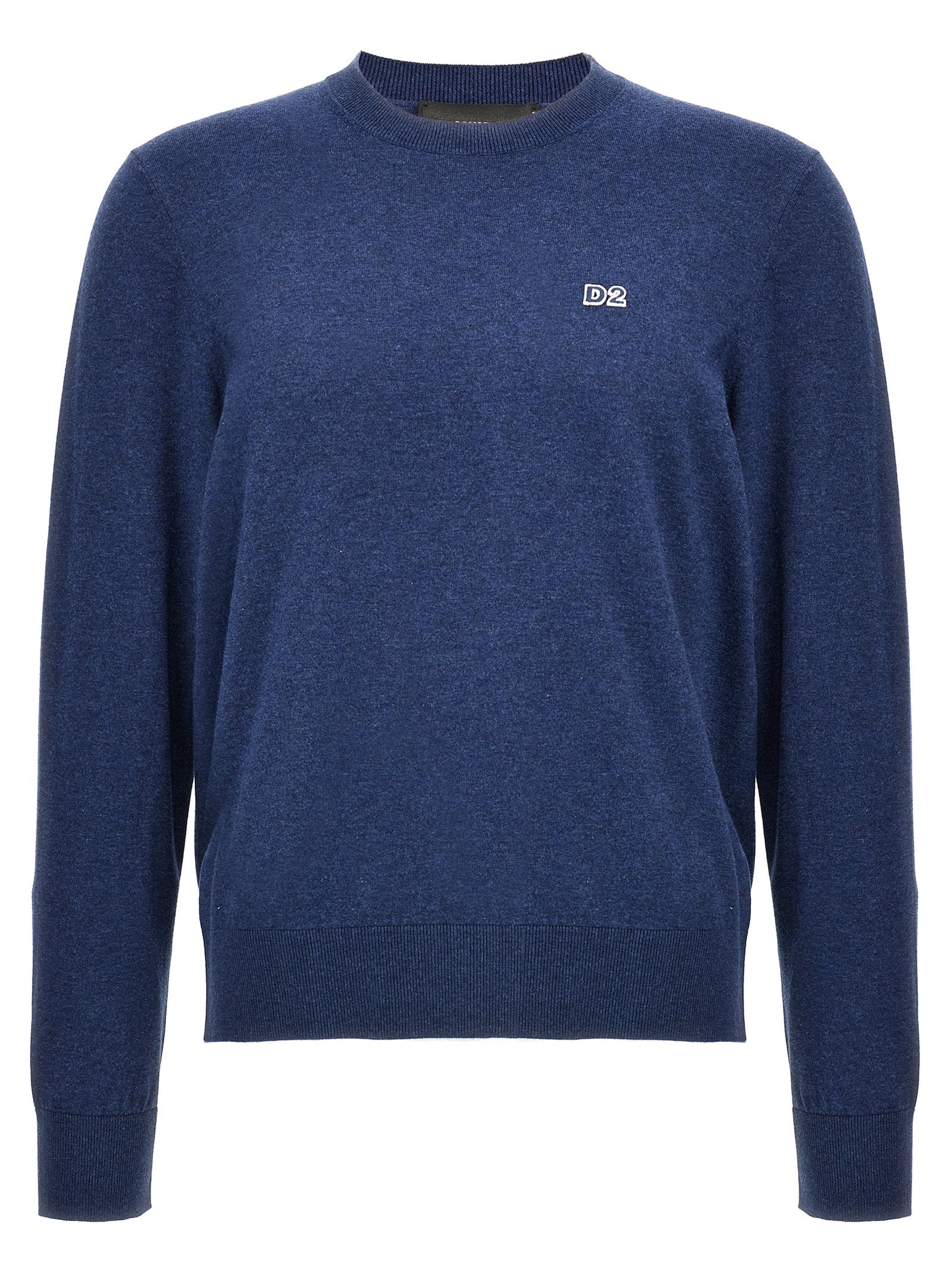 Dsquared² Blue Cotton Cardigan