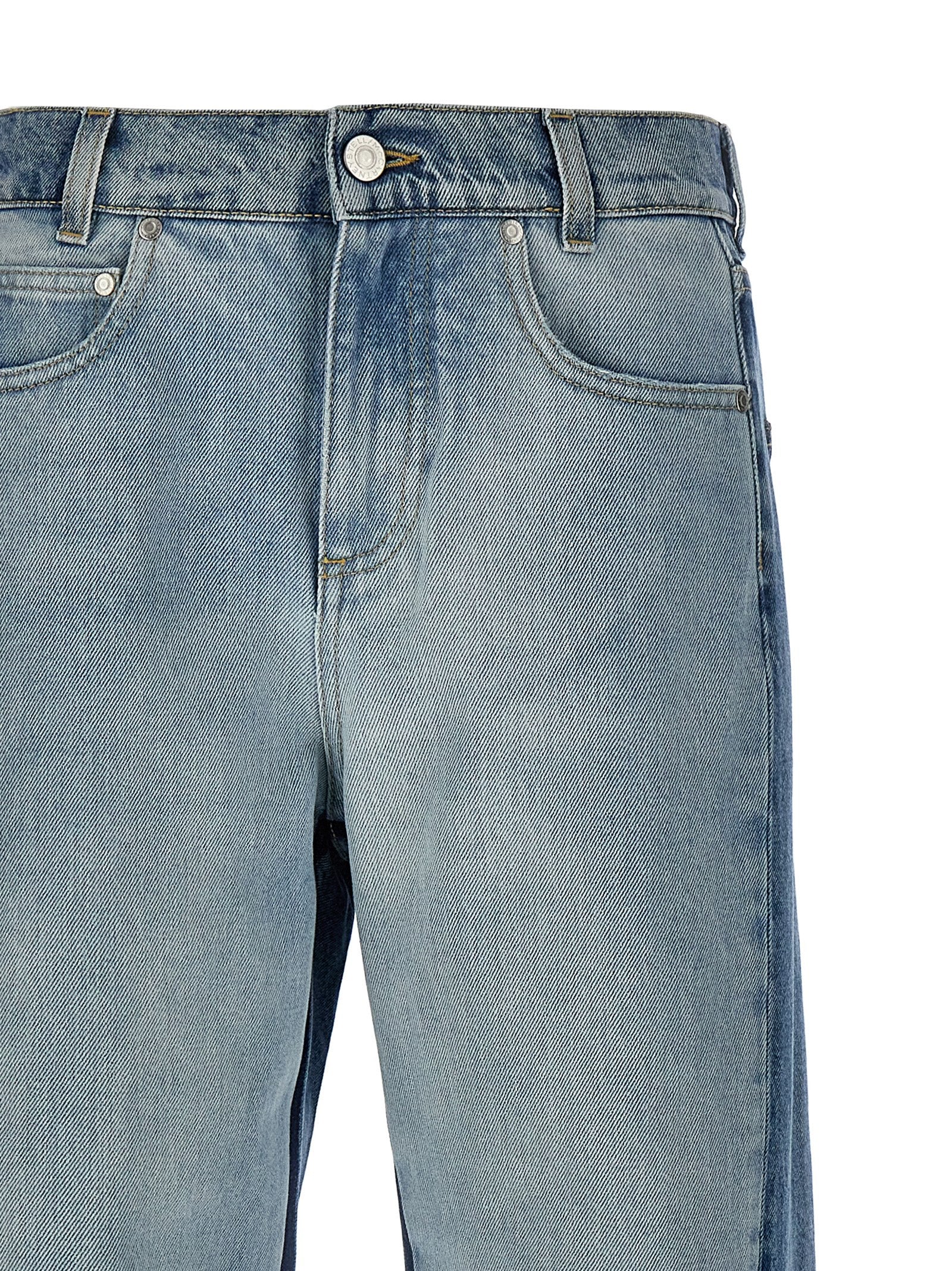 Stella McCartney Blue Cotton Jeans Denim