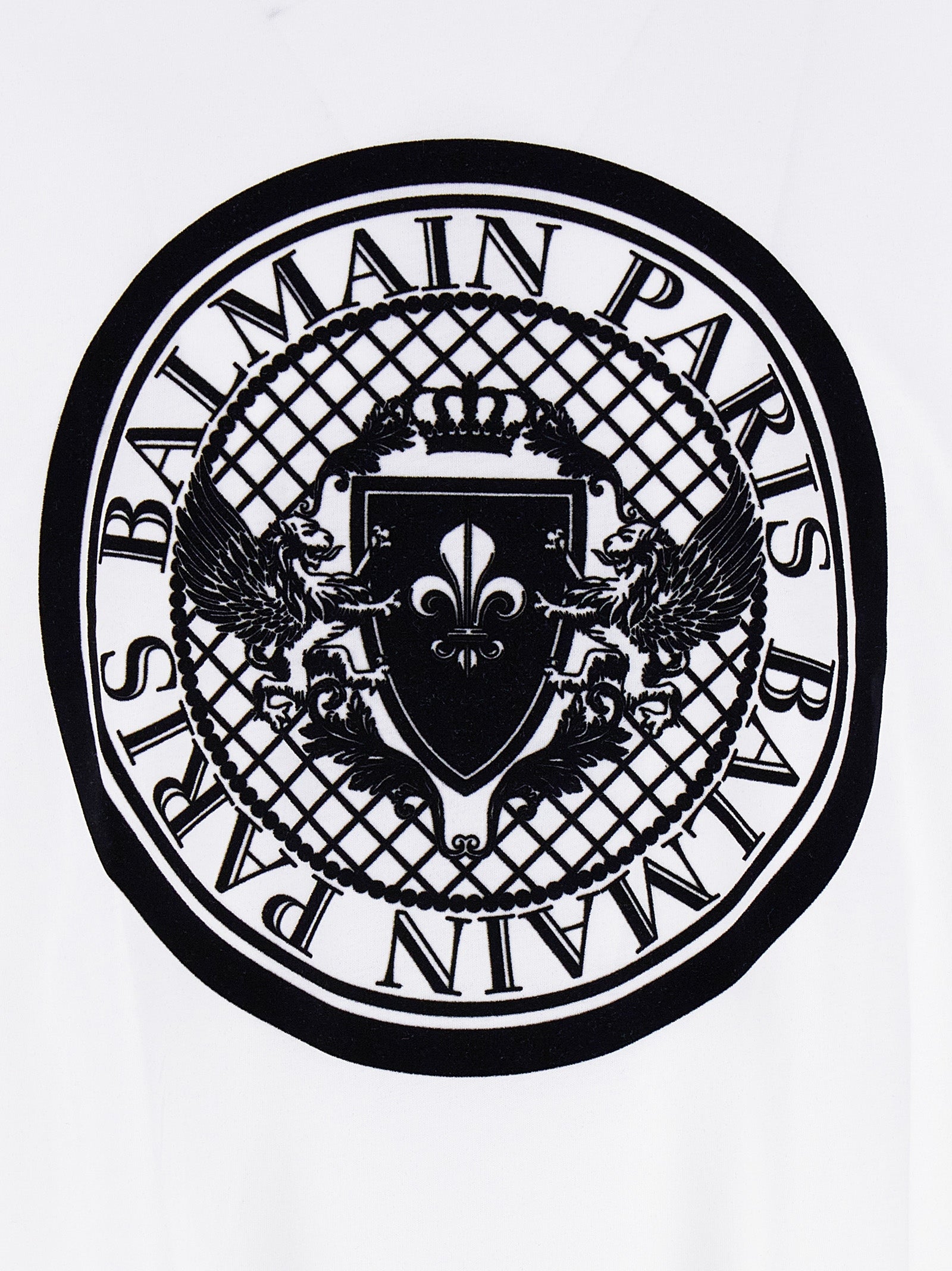 Balmain Bicolor Organic Cotton T-Shirt