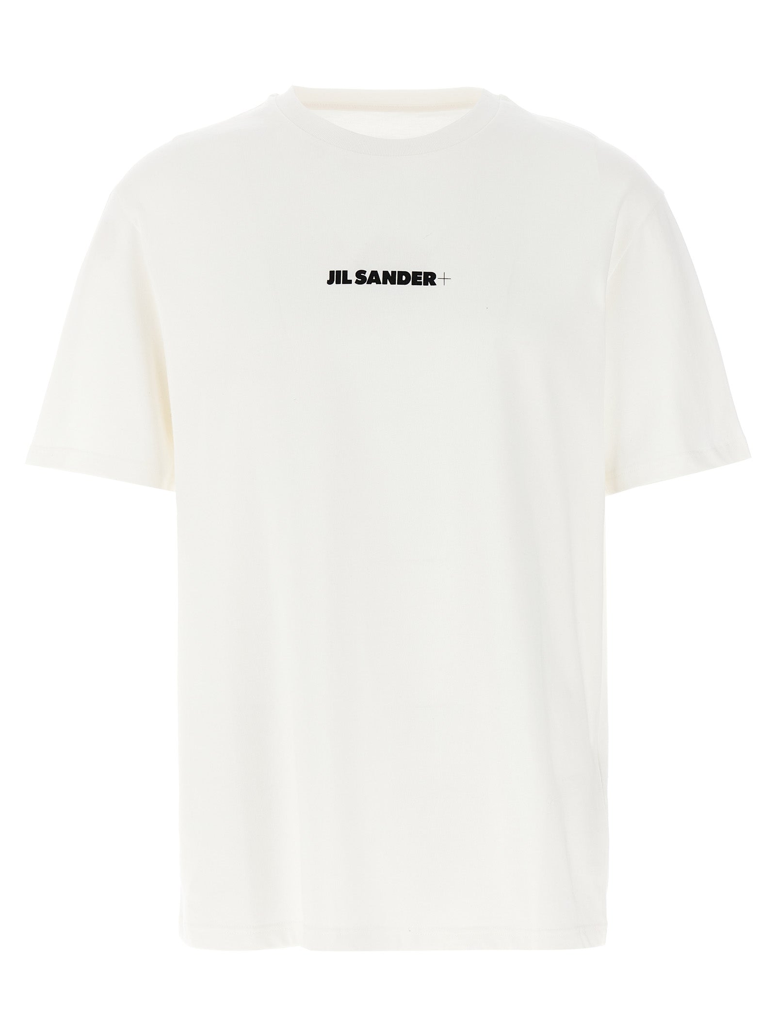 Jil Sander White Cotton T-Shirt