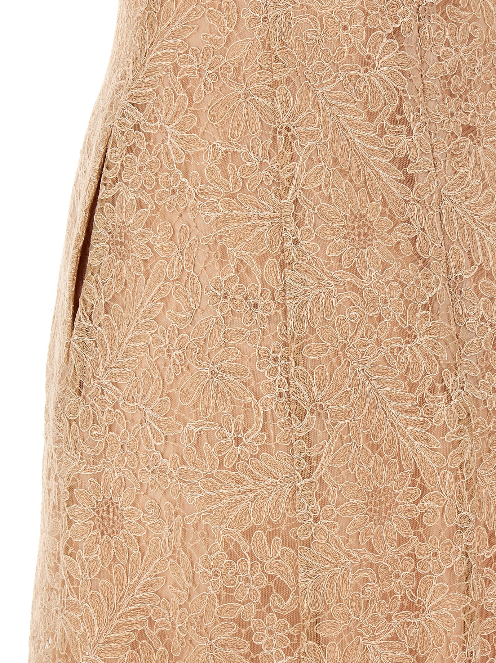 Ermanno Scervino Multicolor Polyester Midi Dress