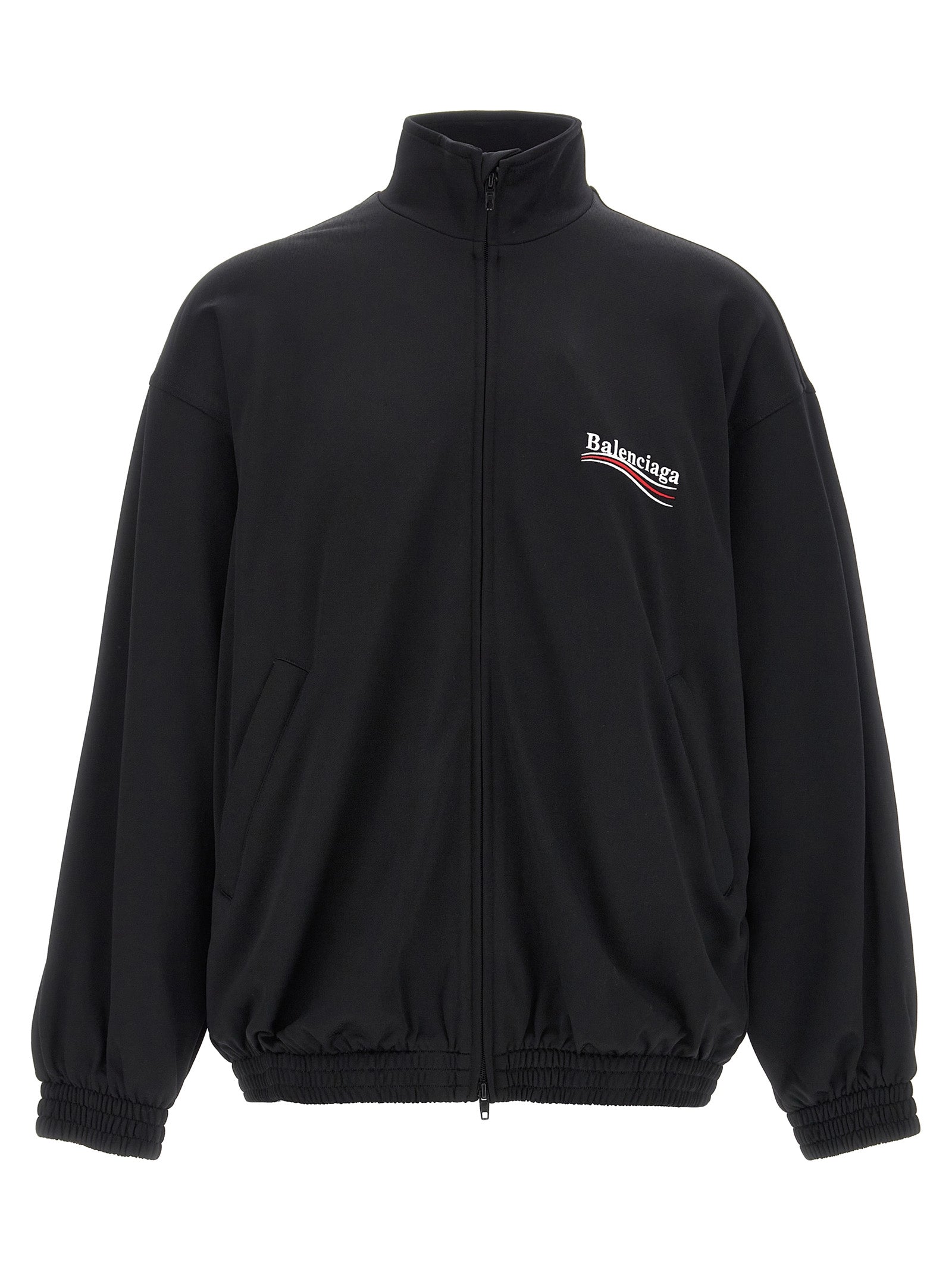 Balenciaga Black Polyamide Sweatshirt