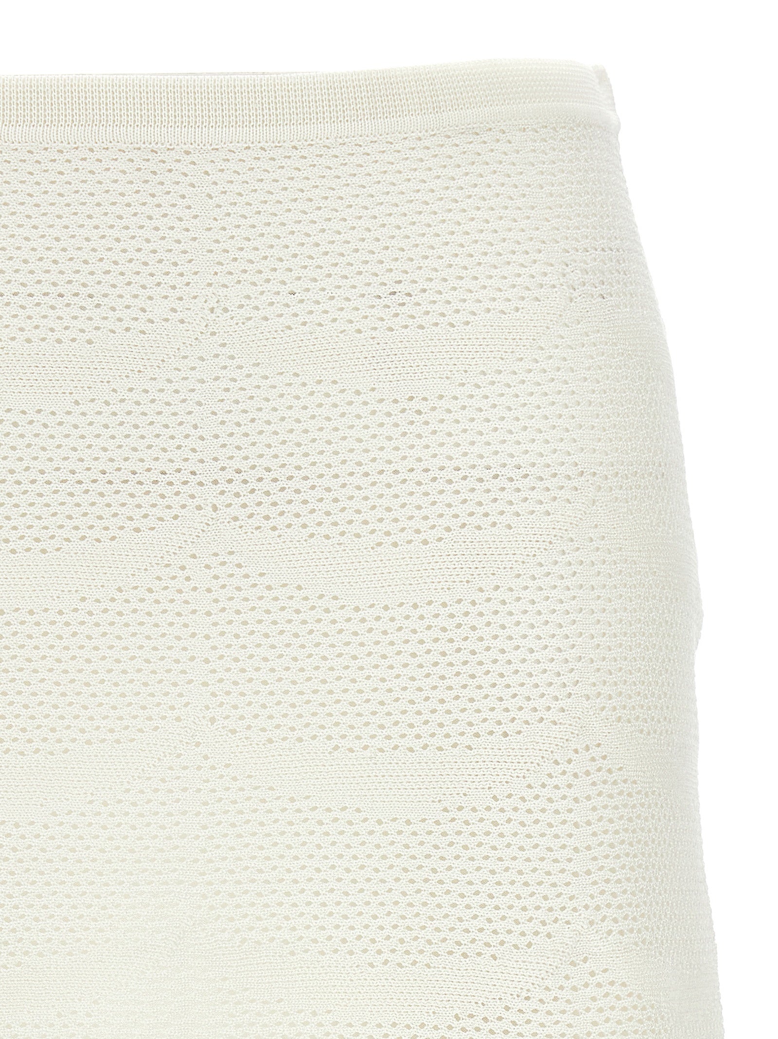 Tom Ford White Cotton Long Skirt