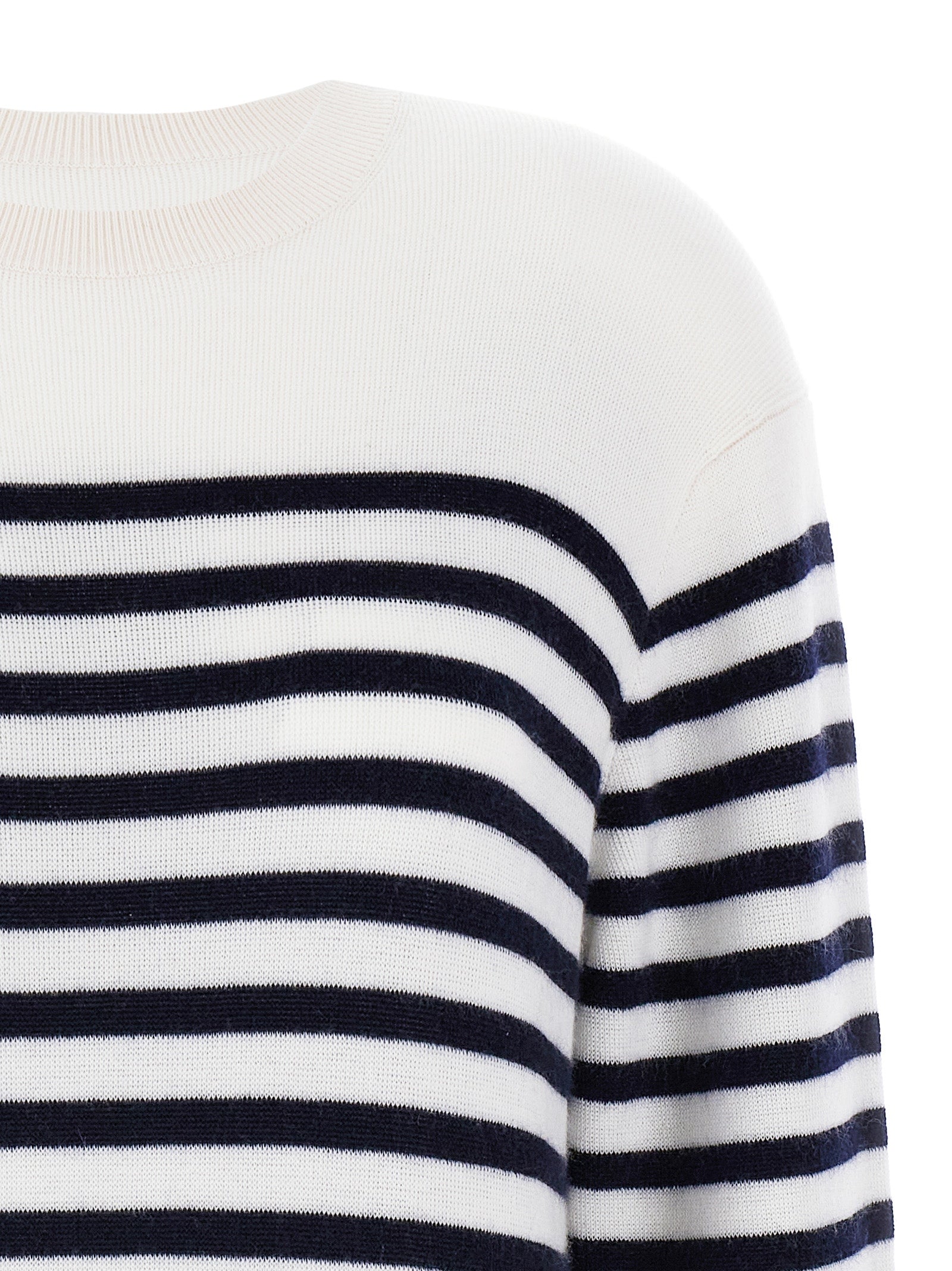 Khaite Bicolor Cashmere Cardigan