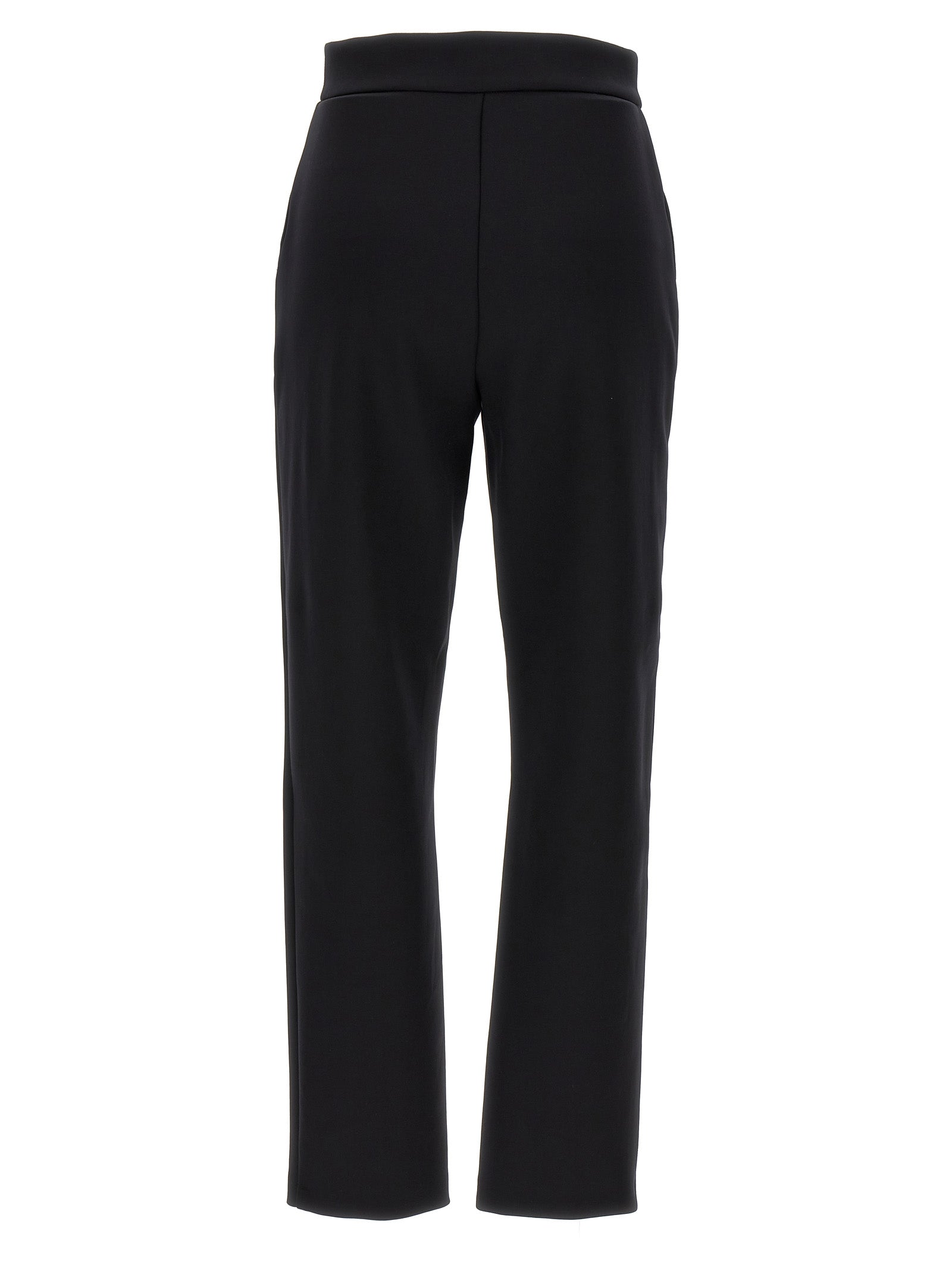 Max Mara Black Polyamide Casual Pants