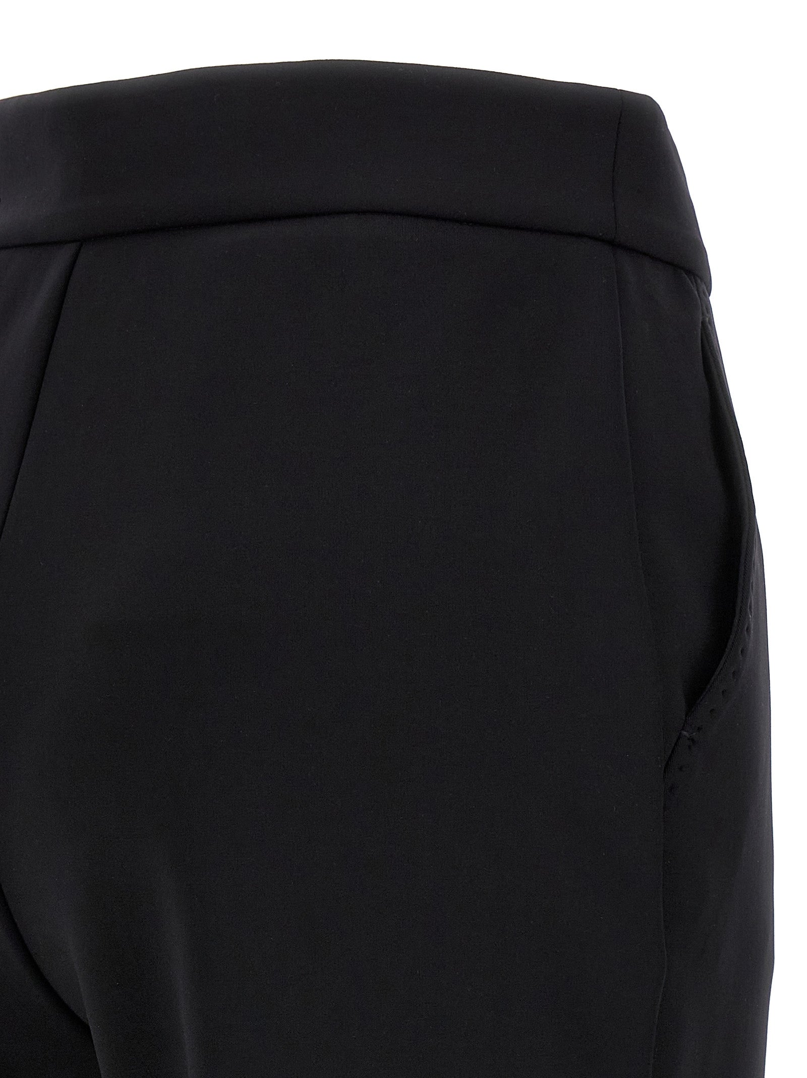 Max Mara Black Polyamide Casual Pants
