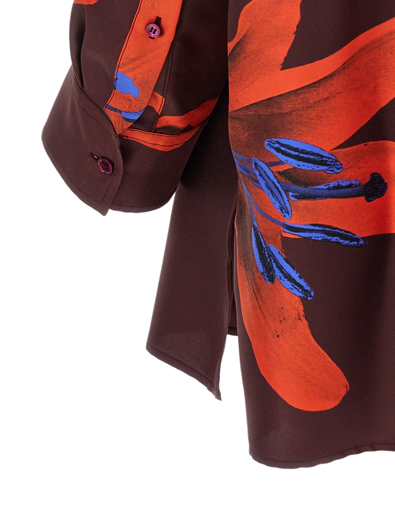 Alexander McQueen Multicolor Silk Blouse