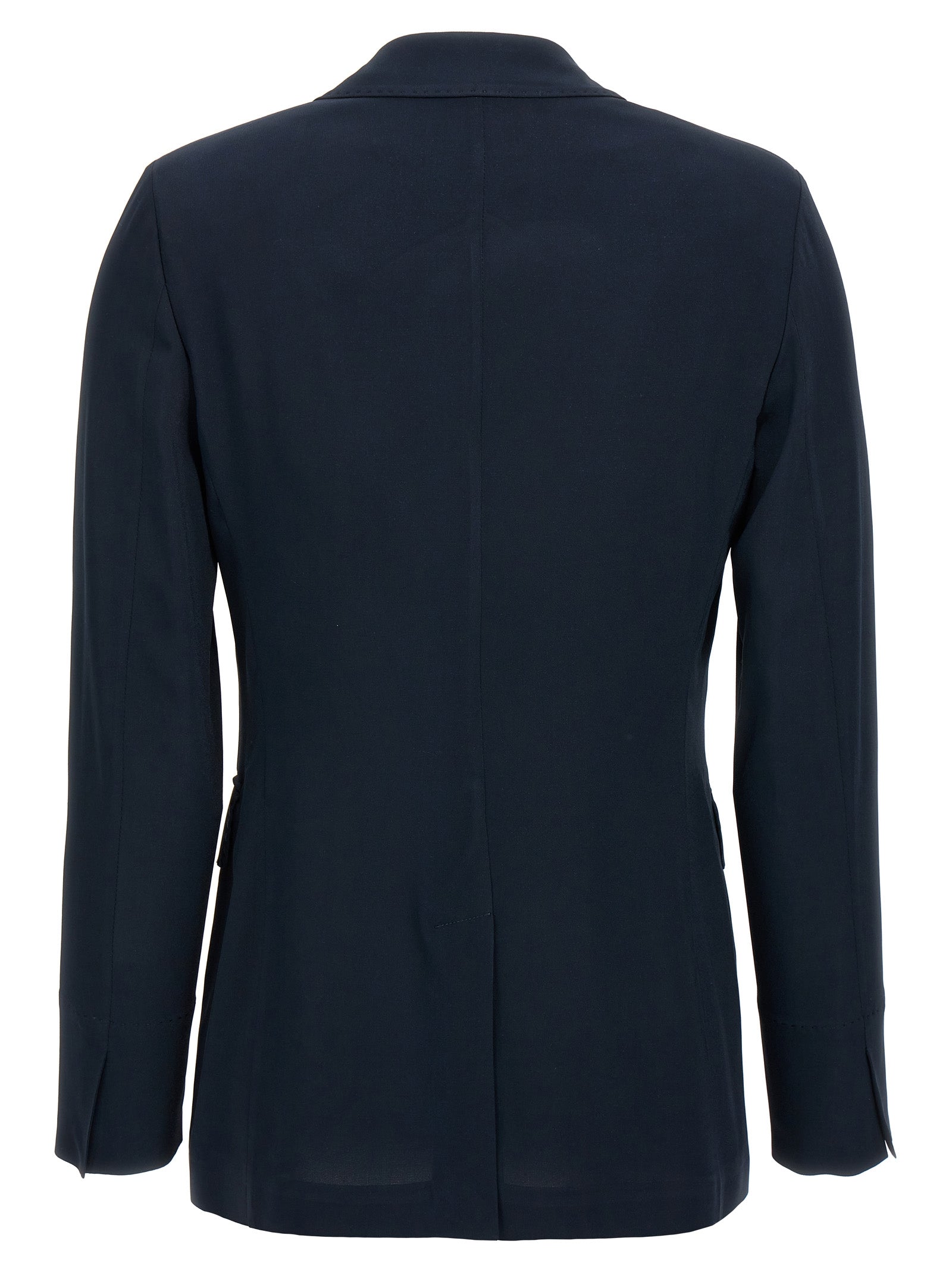 Alberto Biani Blue Viscose Blazer