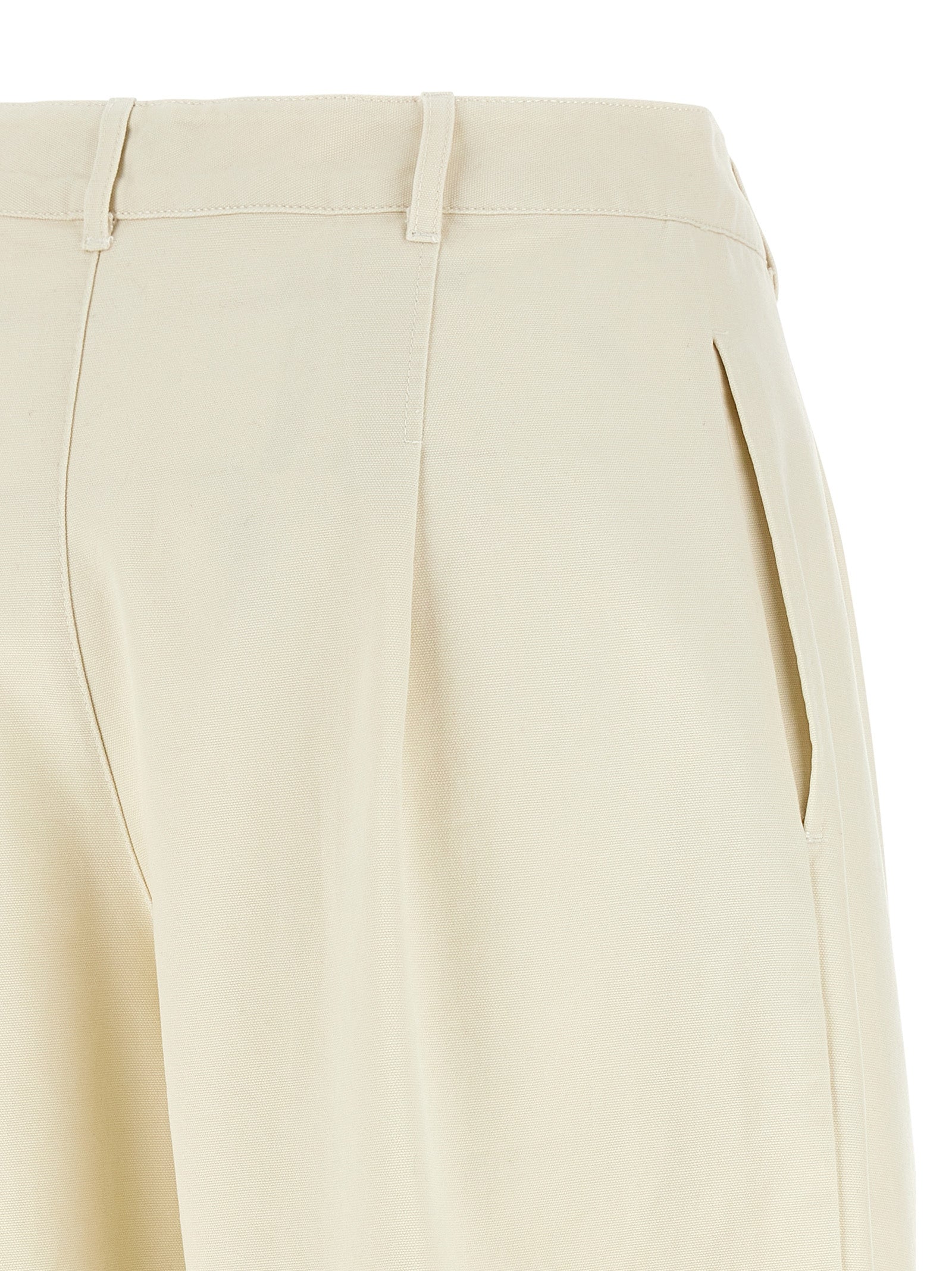 A.P.C. Beige Cotton Casual Pants