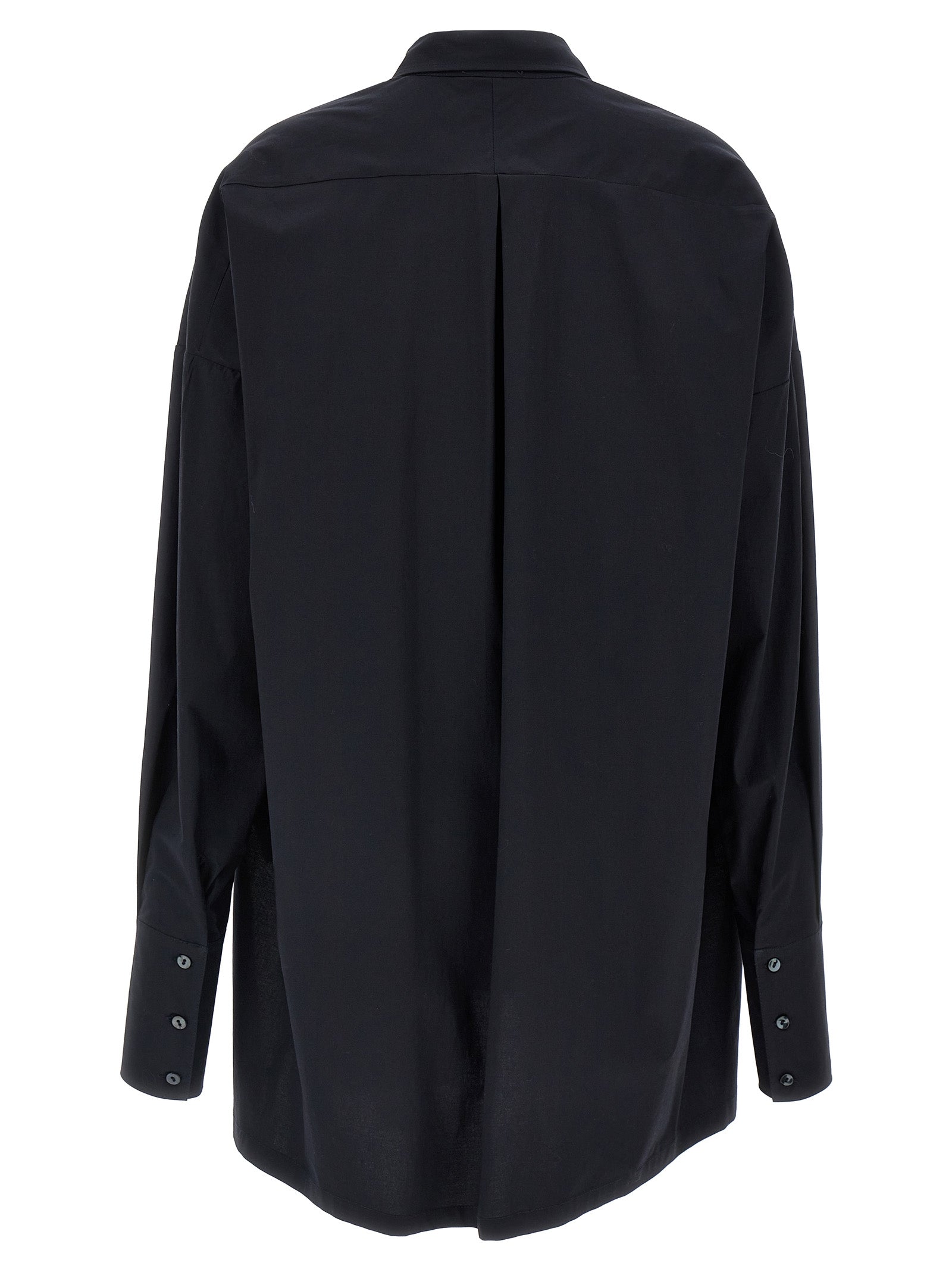 DI.LA3 PARI' Blue Cotton Blouse