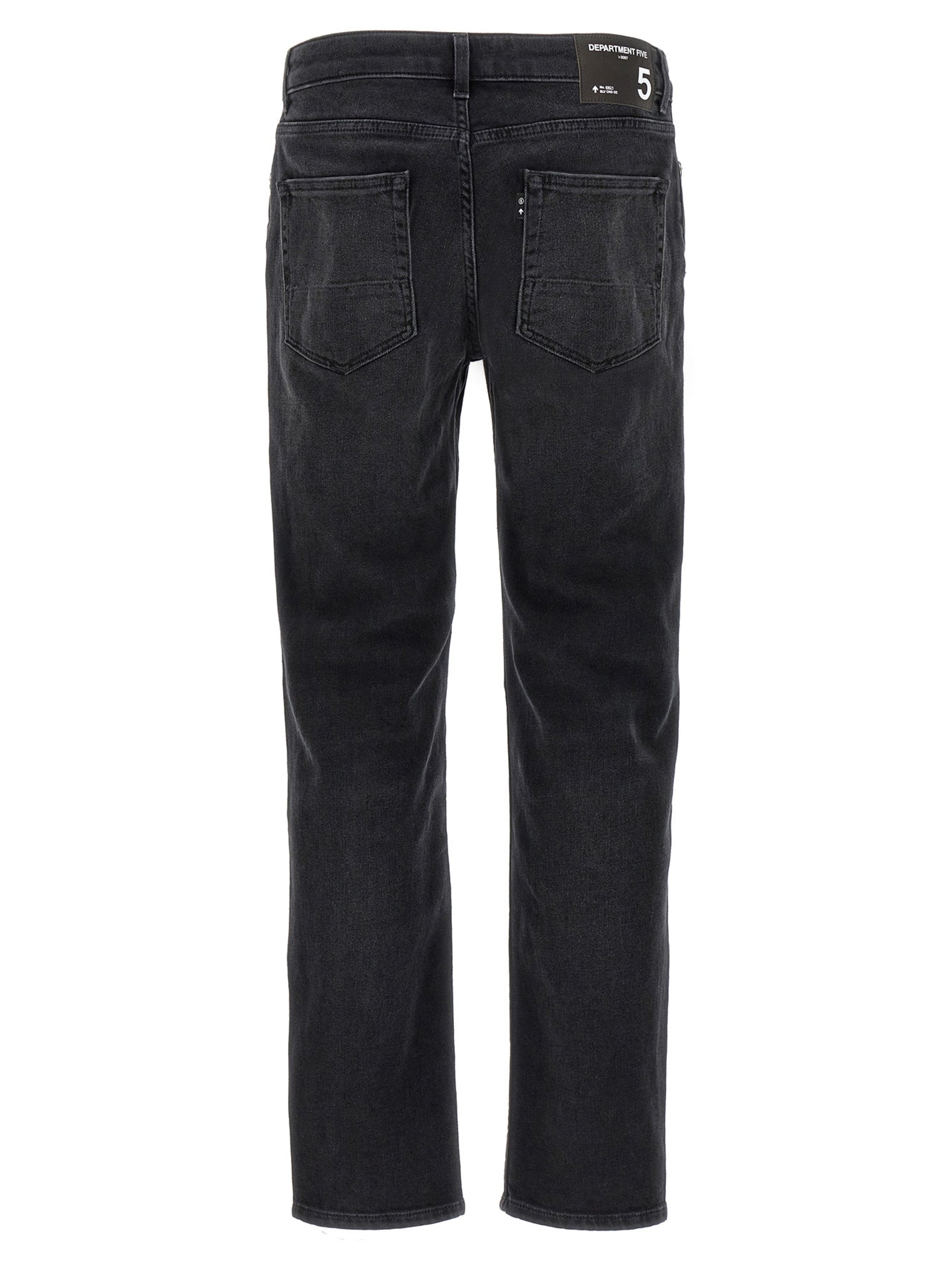 Department 5 Black Cotton Jeans Denim