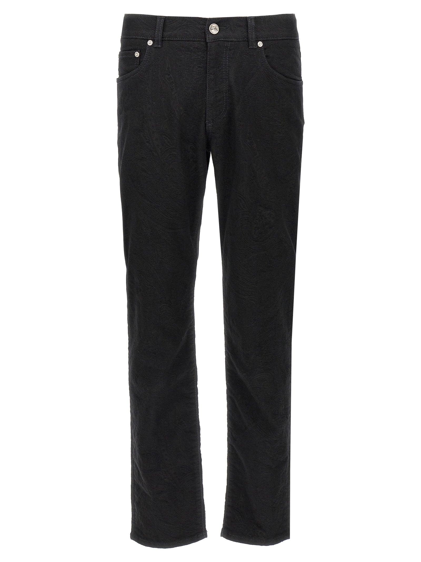Etro Black Cotton Jeans Denim