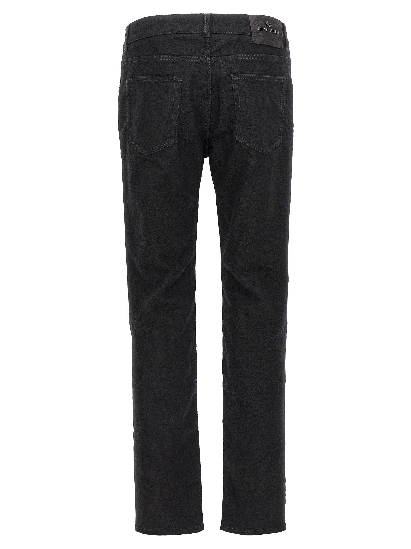 Etro Black Cotton Jeans Denim