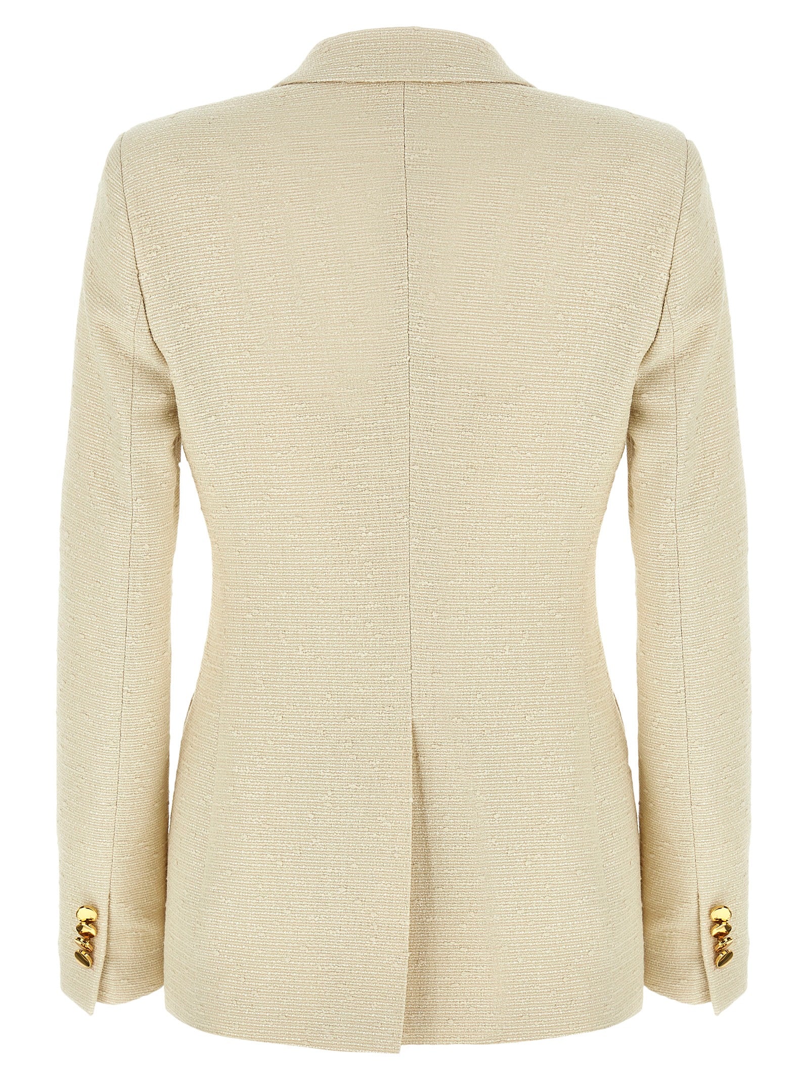 Tagliatore Beige Cotton Blazer