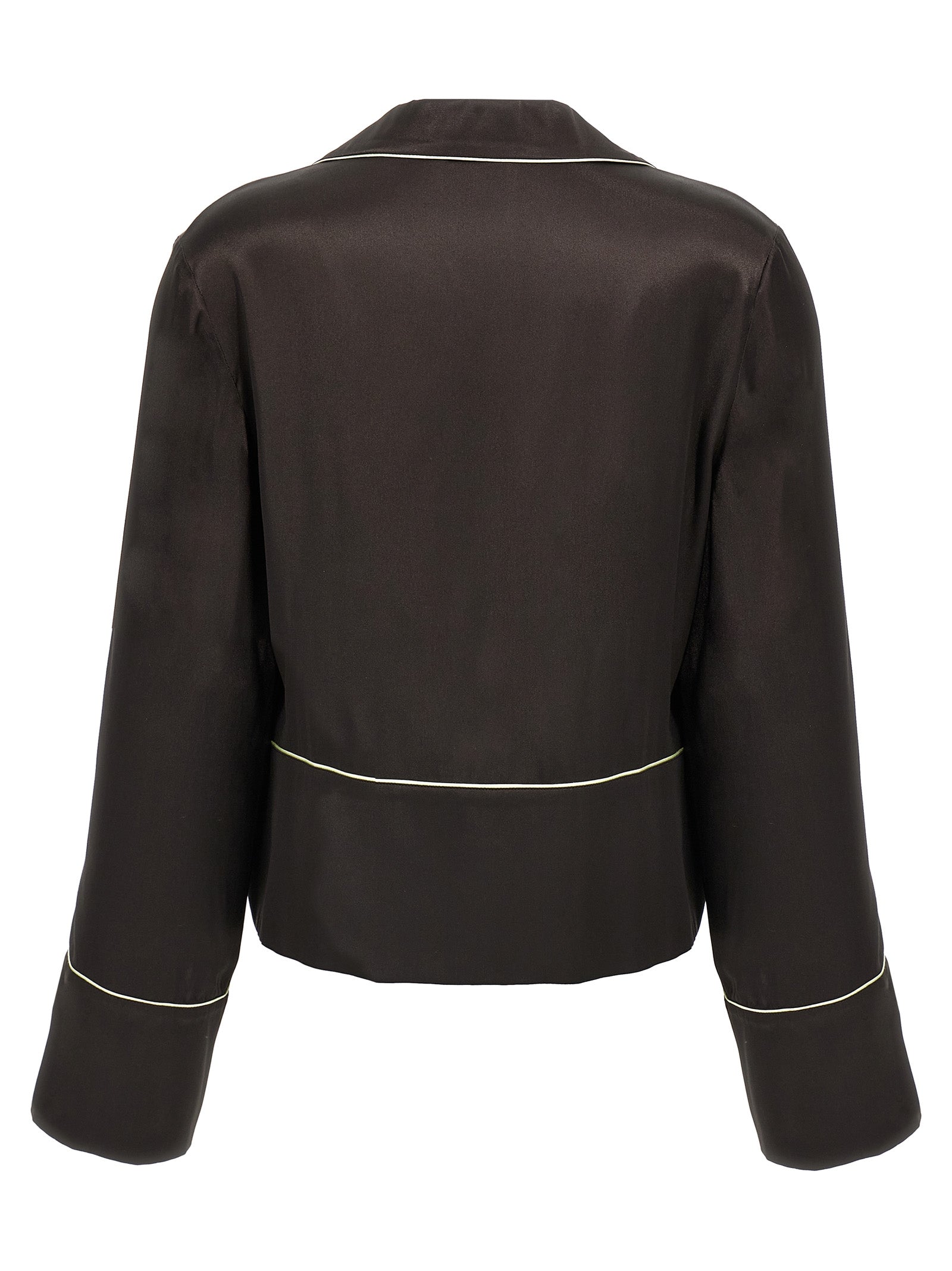 Off-White Black Acetate Blouse