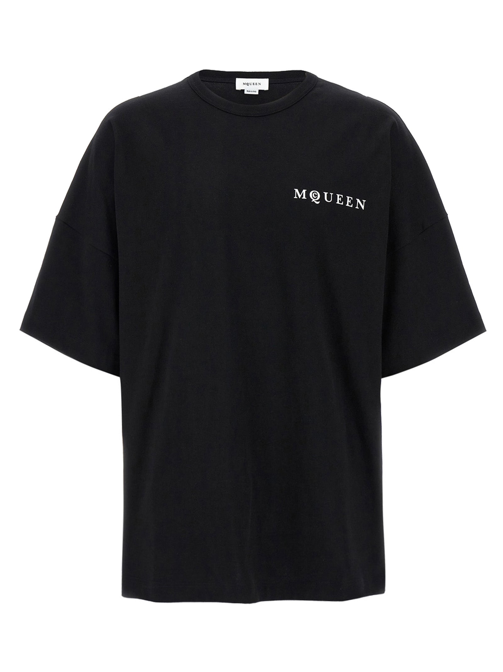 Alexander McQueen Bicolor Cotton T-Shirt