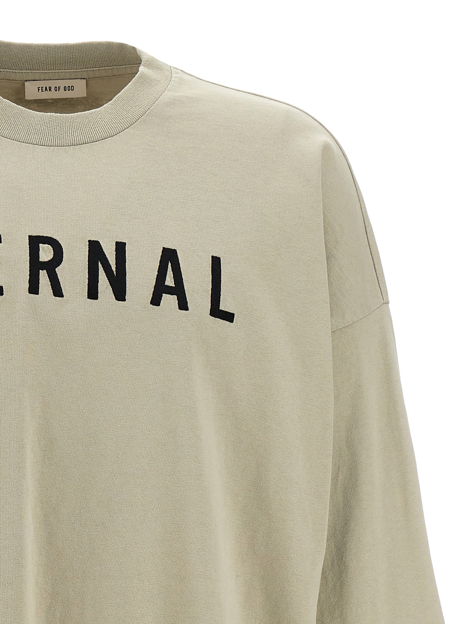 Fear Of God Gray Cotton T-Shirt