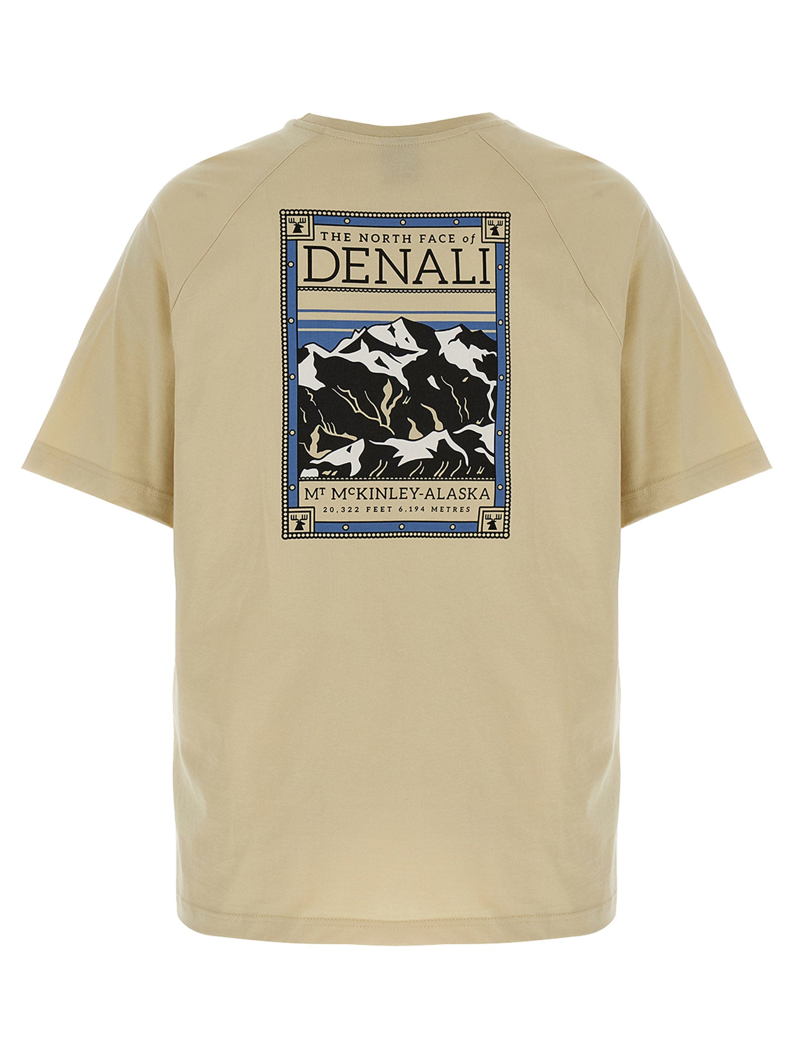 The North Face Beige Cotton T-Shirt