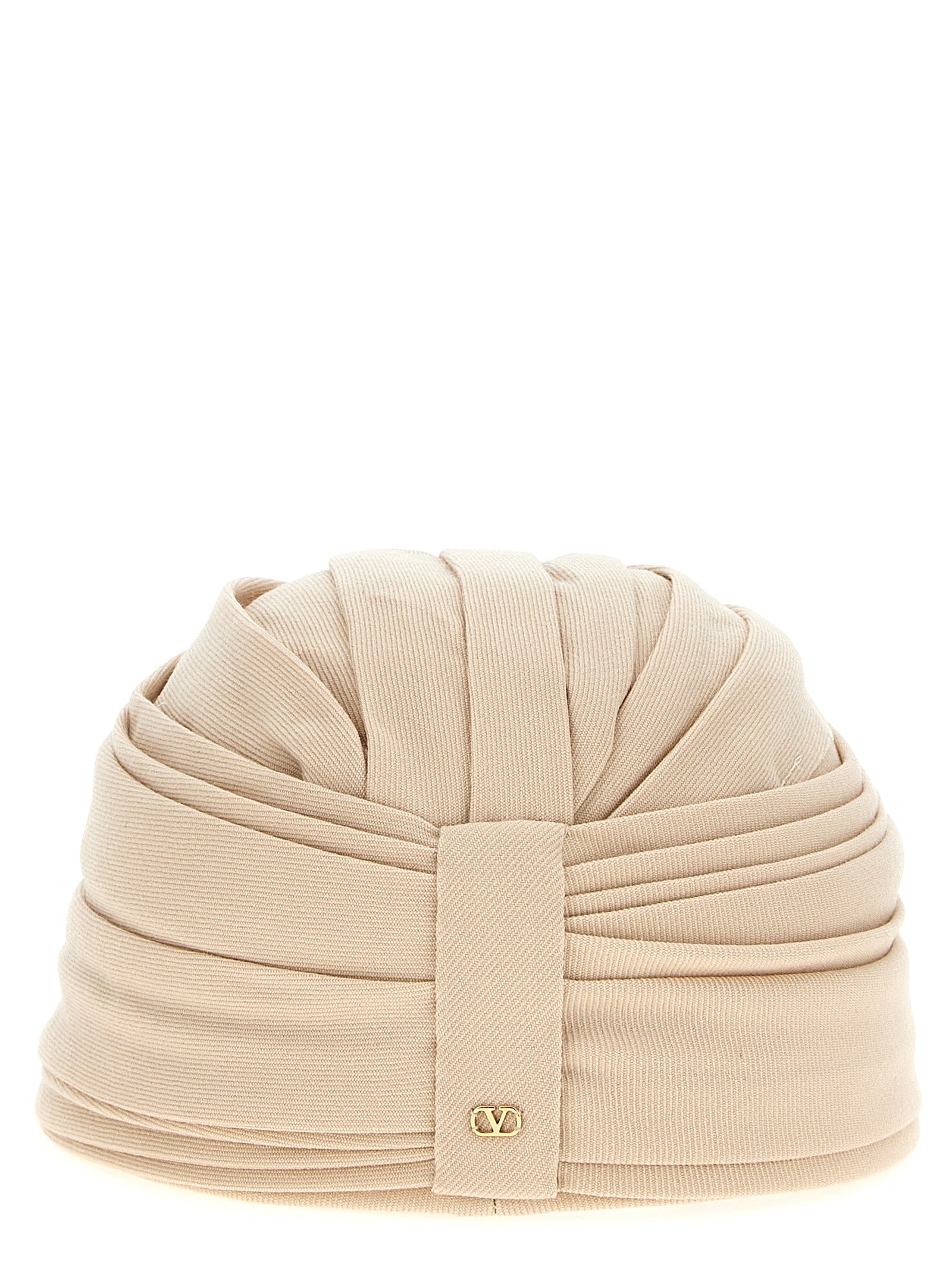 Valentino Garavani Beige Virgin Wool Hat