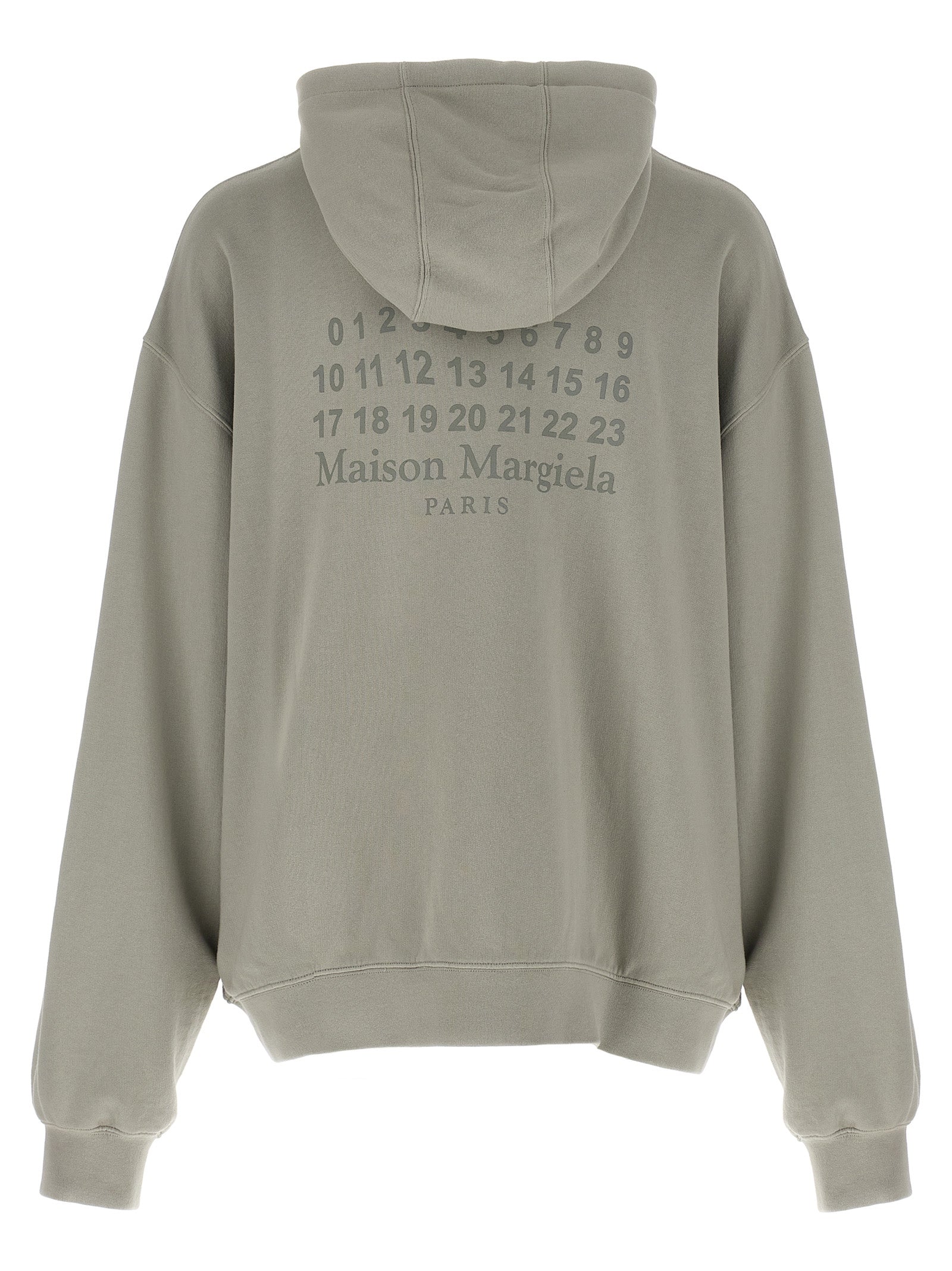Maison Margiela Gray Cotton Sweatshirt