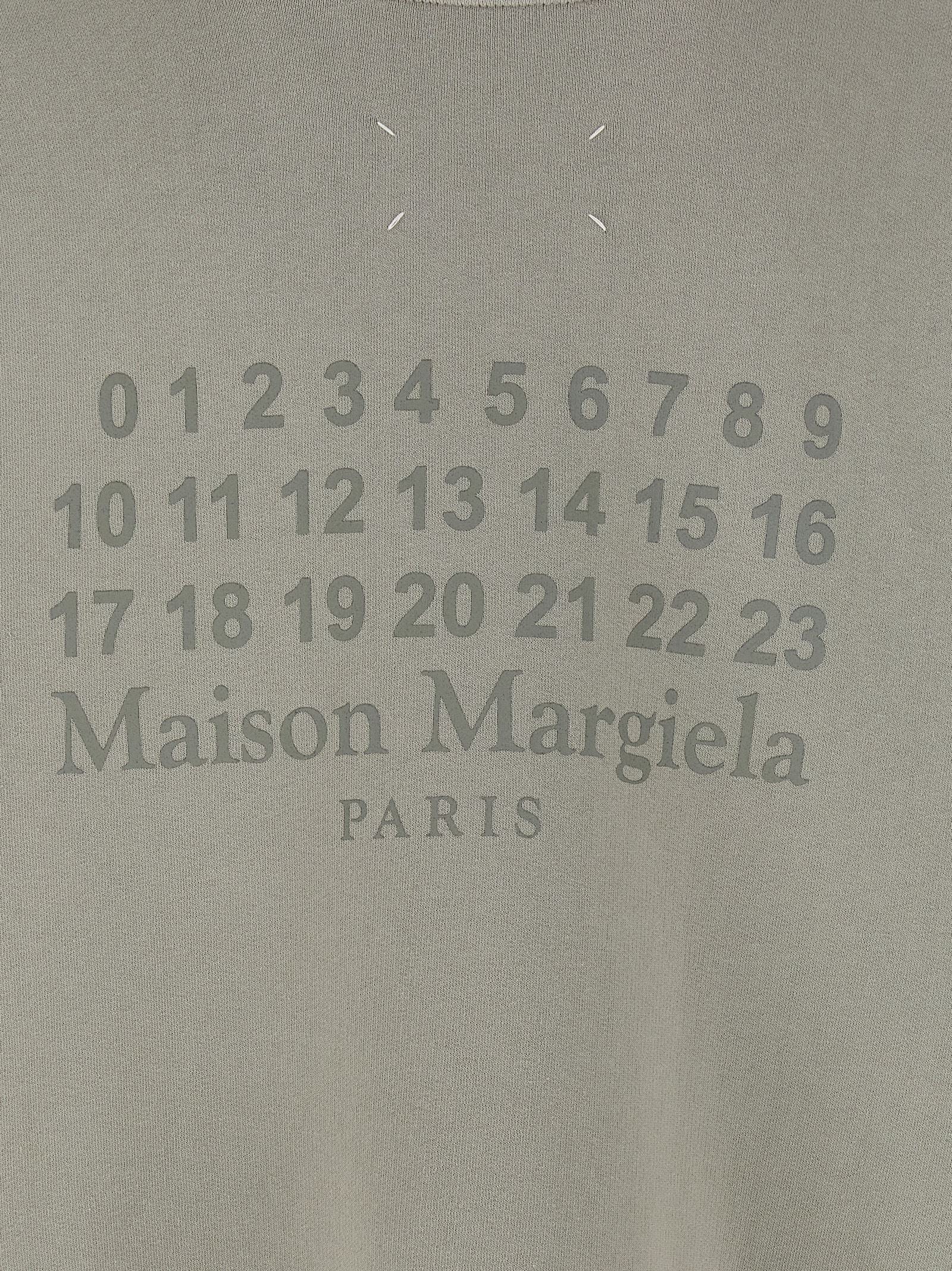 Maison Margiela Gray Cotton Sweatshirt