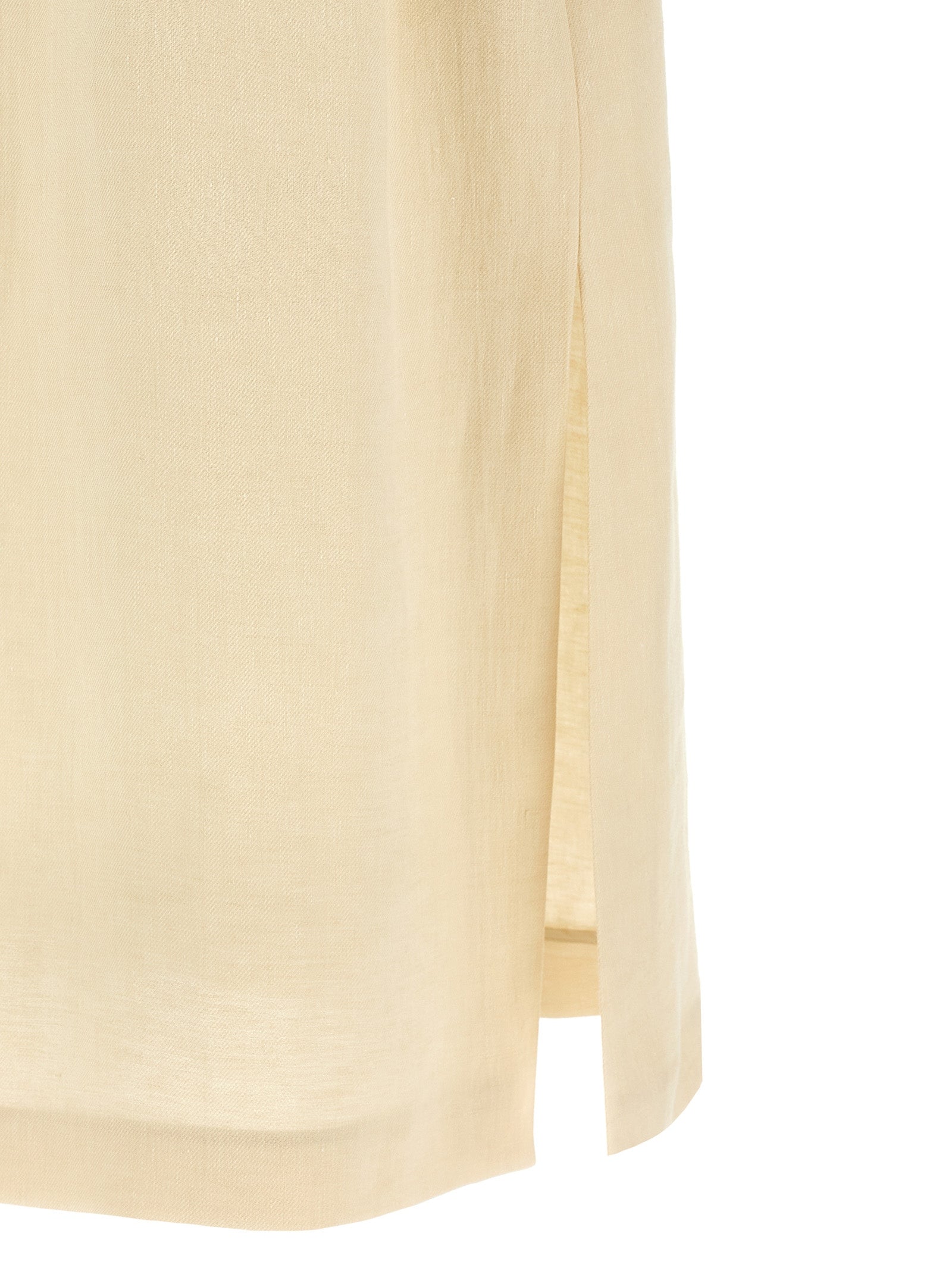 Max Mara Beige Flax Coat