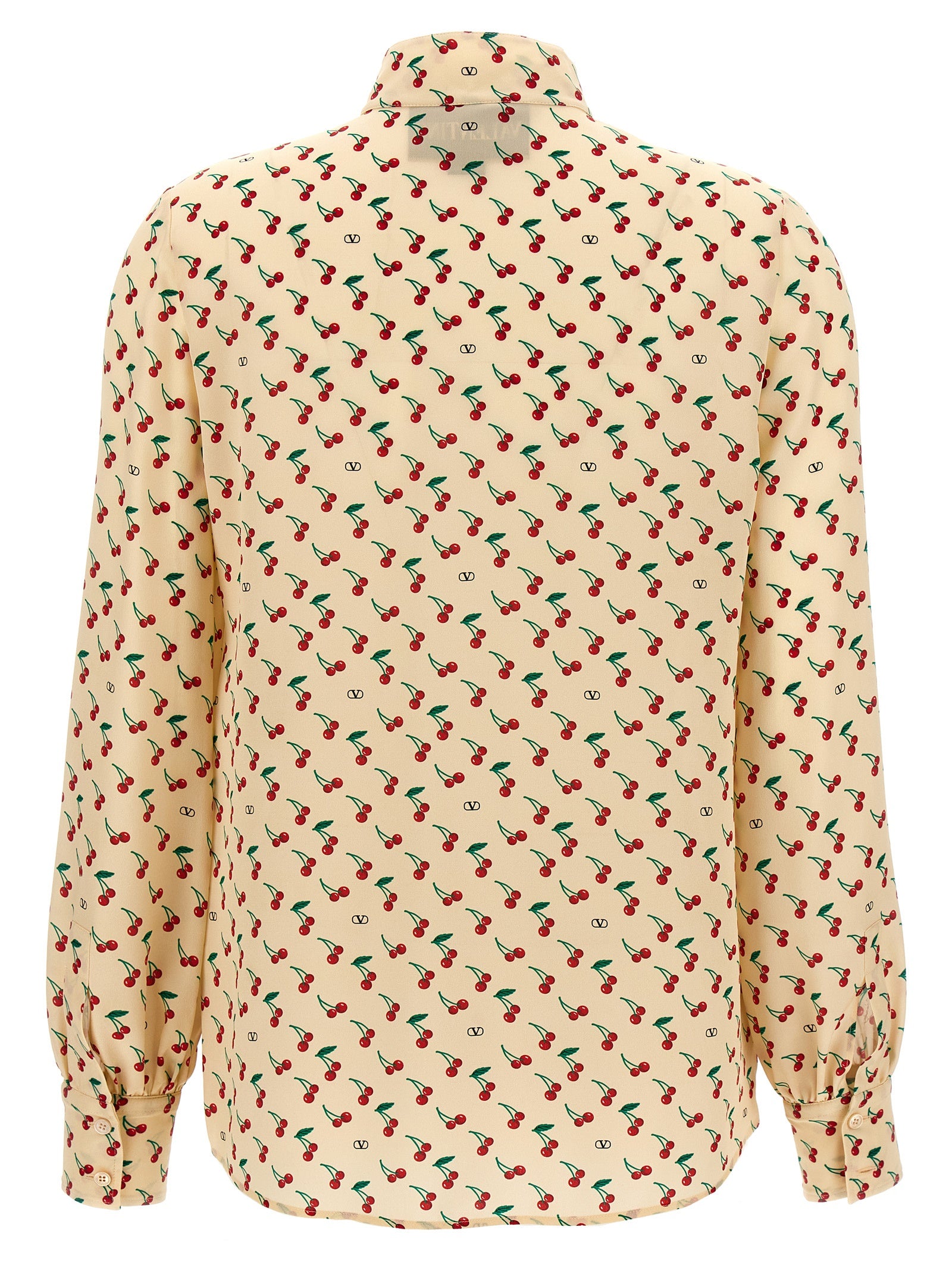 Valentino Garavani Beige Silk Blouse