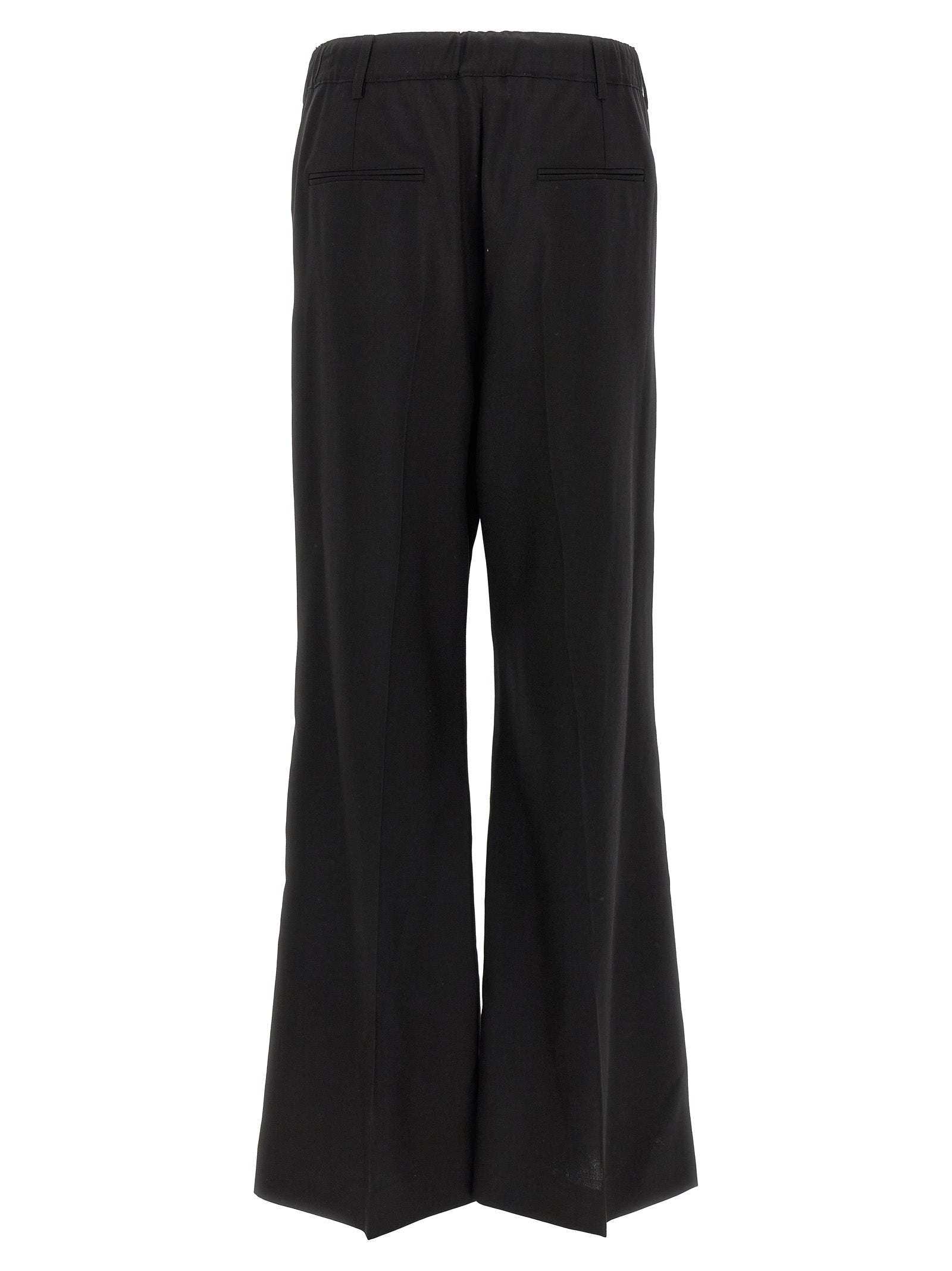 Marni Black Virgin Wool Casual Pants