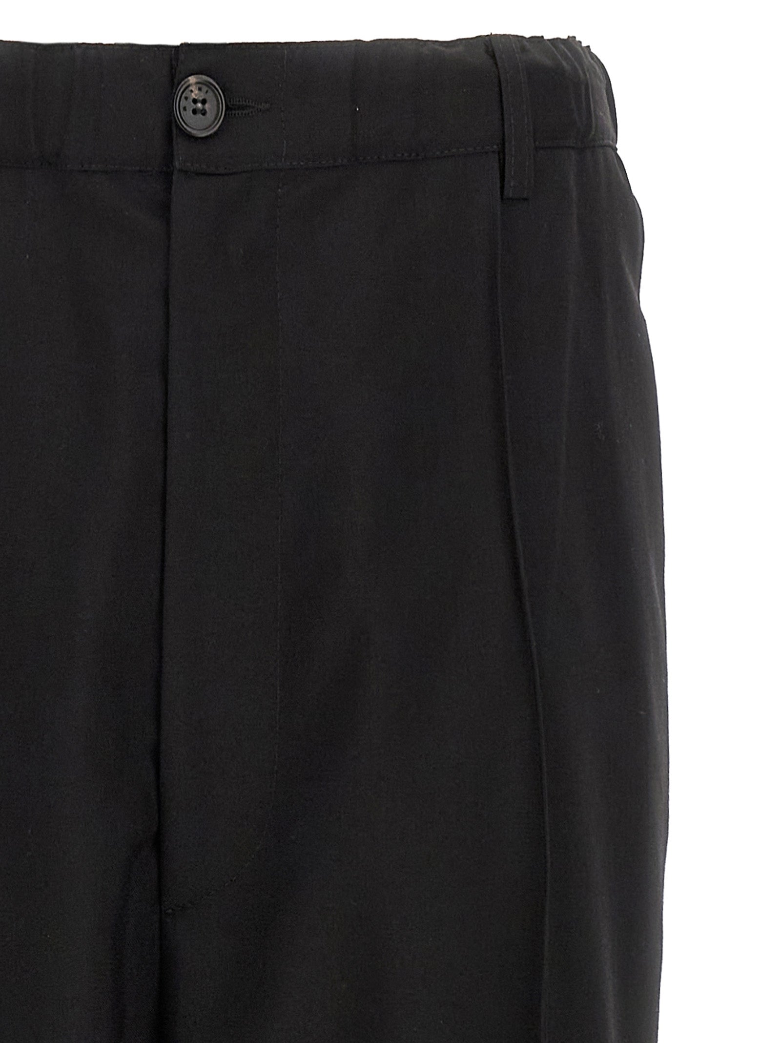 Marni Black Virgin Wool Casual Pants