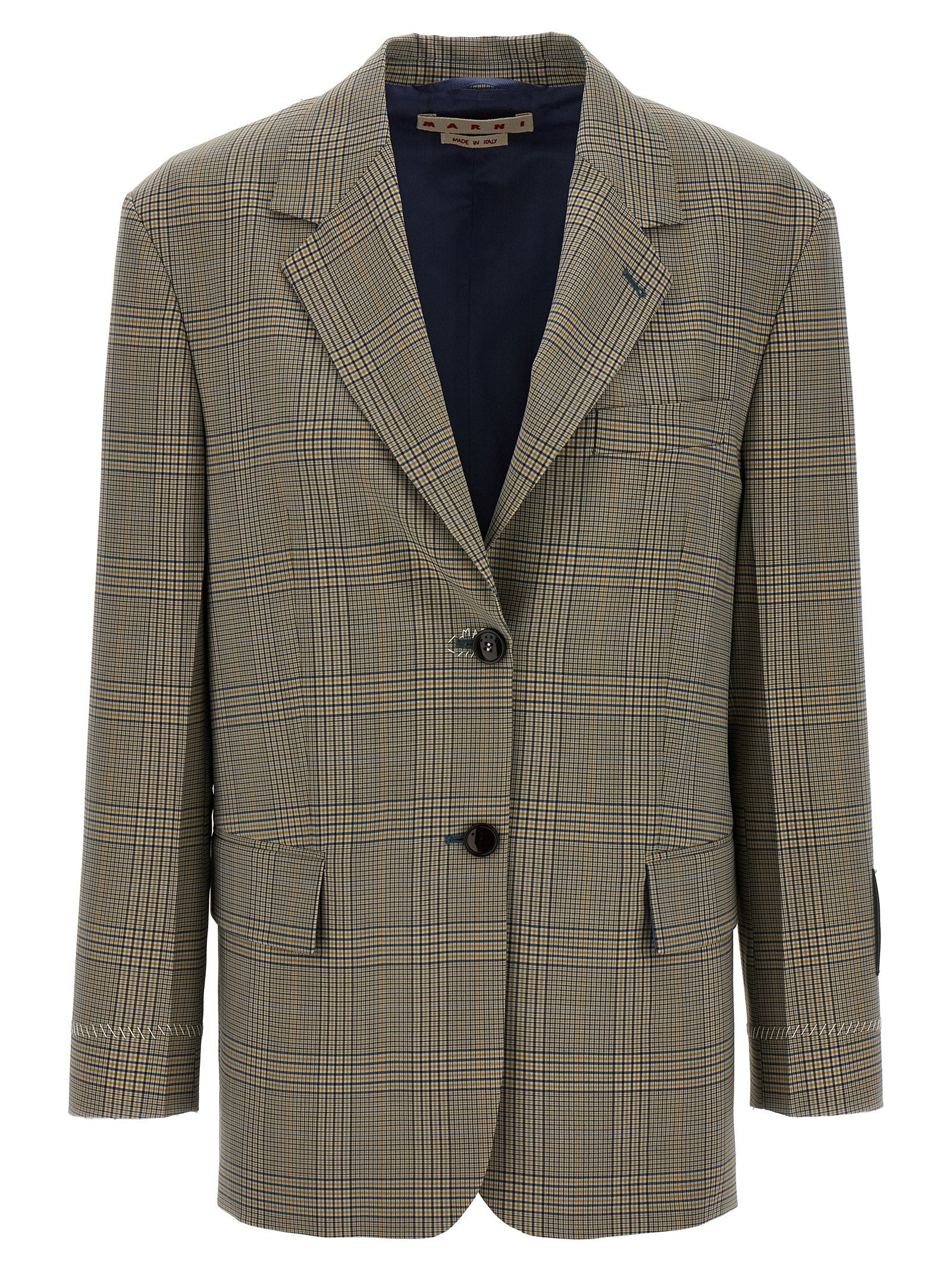 Marni Multicolor Polyester Blazer
