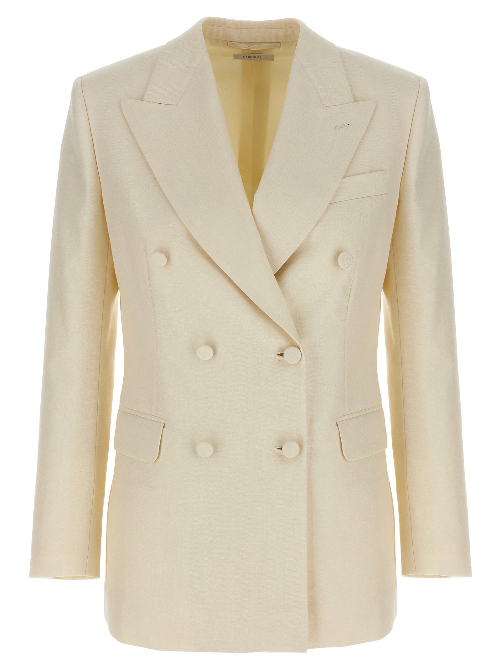 Brioni White Wool Blazer