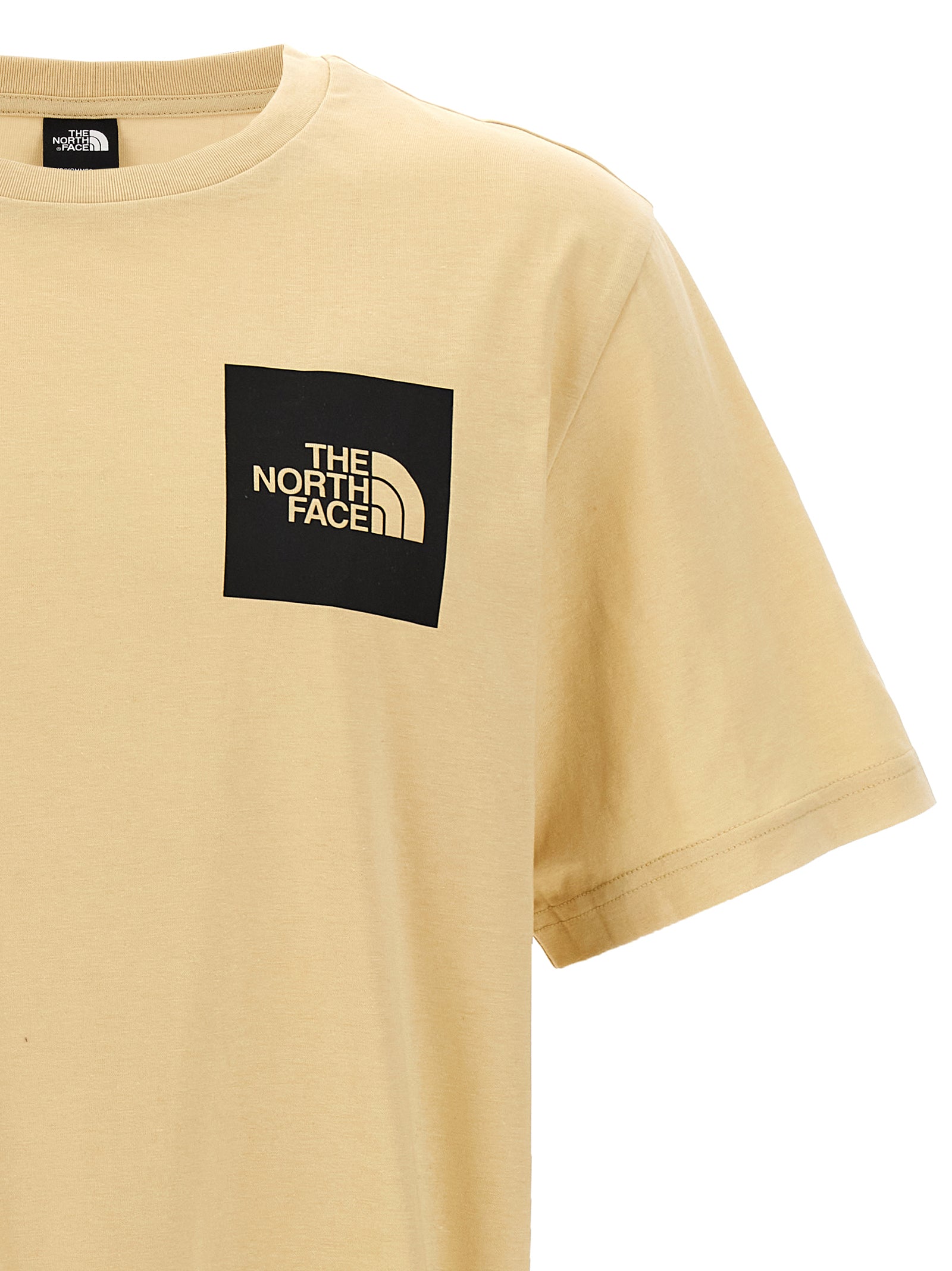 The North Face Beige Cotton T-Shirt