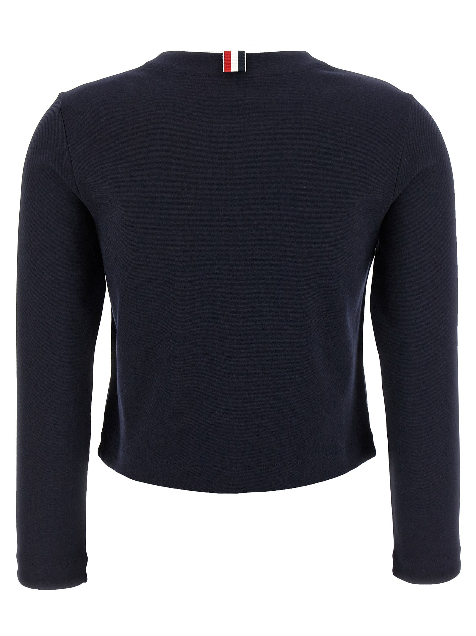Thom Browne Blue Viscose Cardigan
