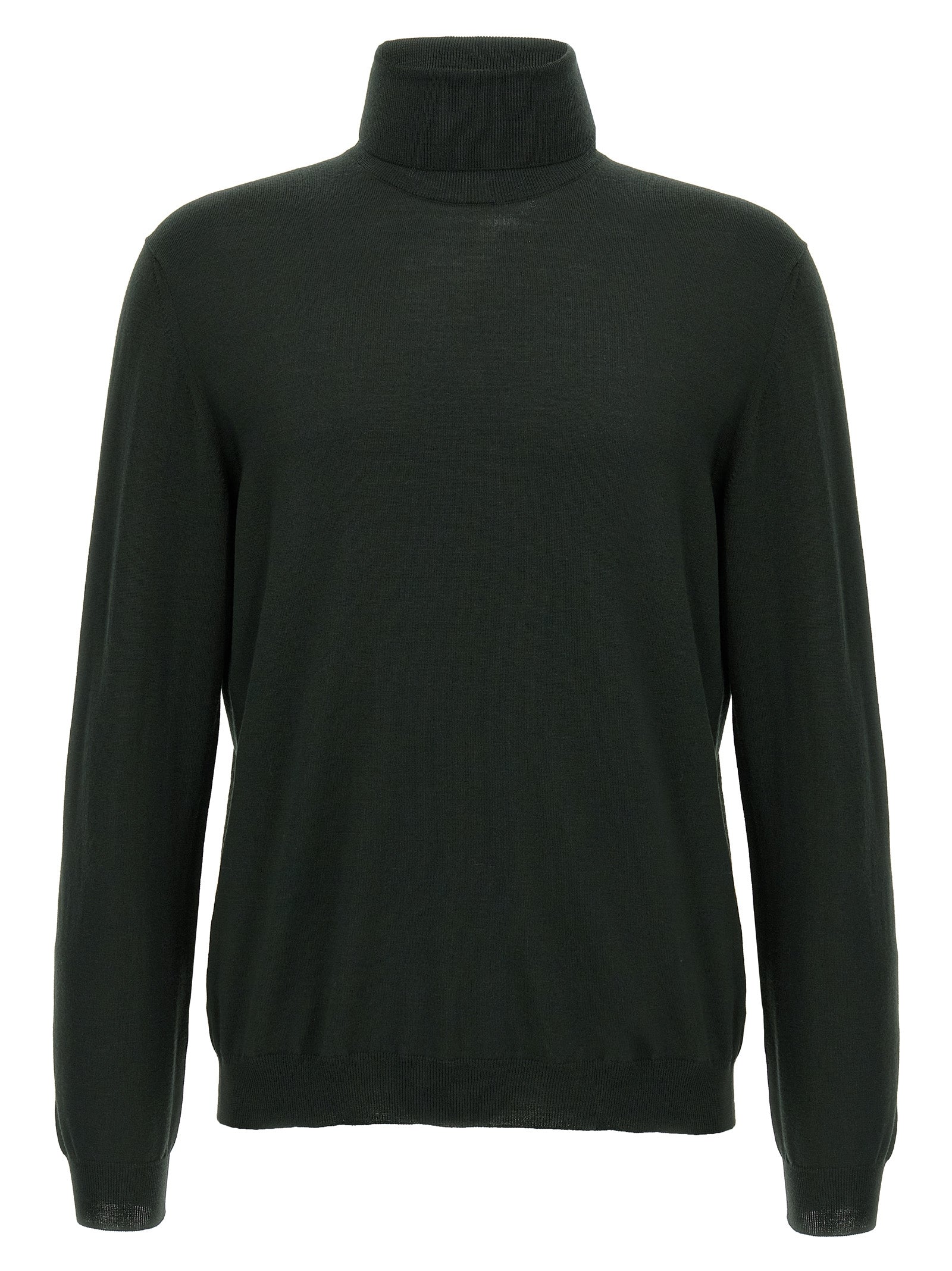 ZANONE Bicolor Virgin Wool Cardigan