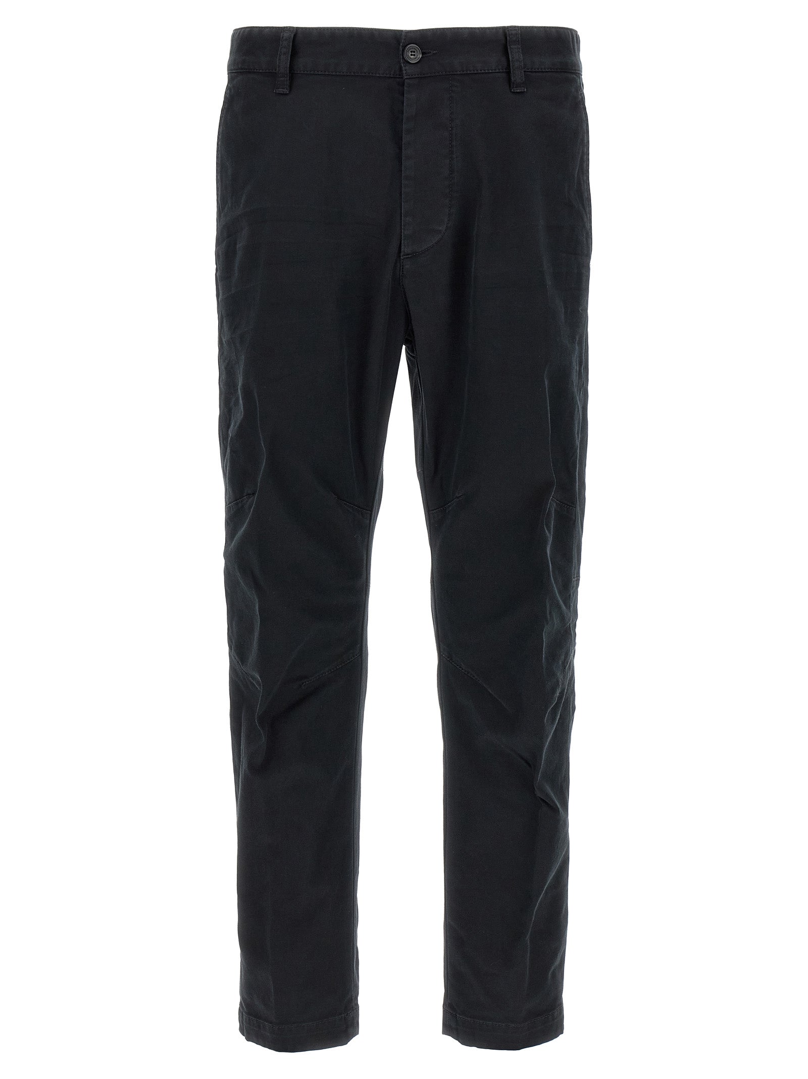 Dsquared² Black Cotton Chino Pants