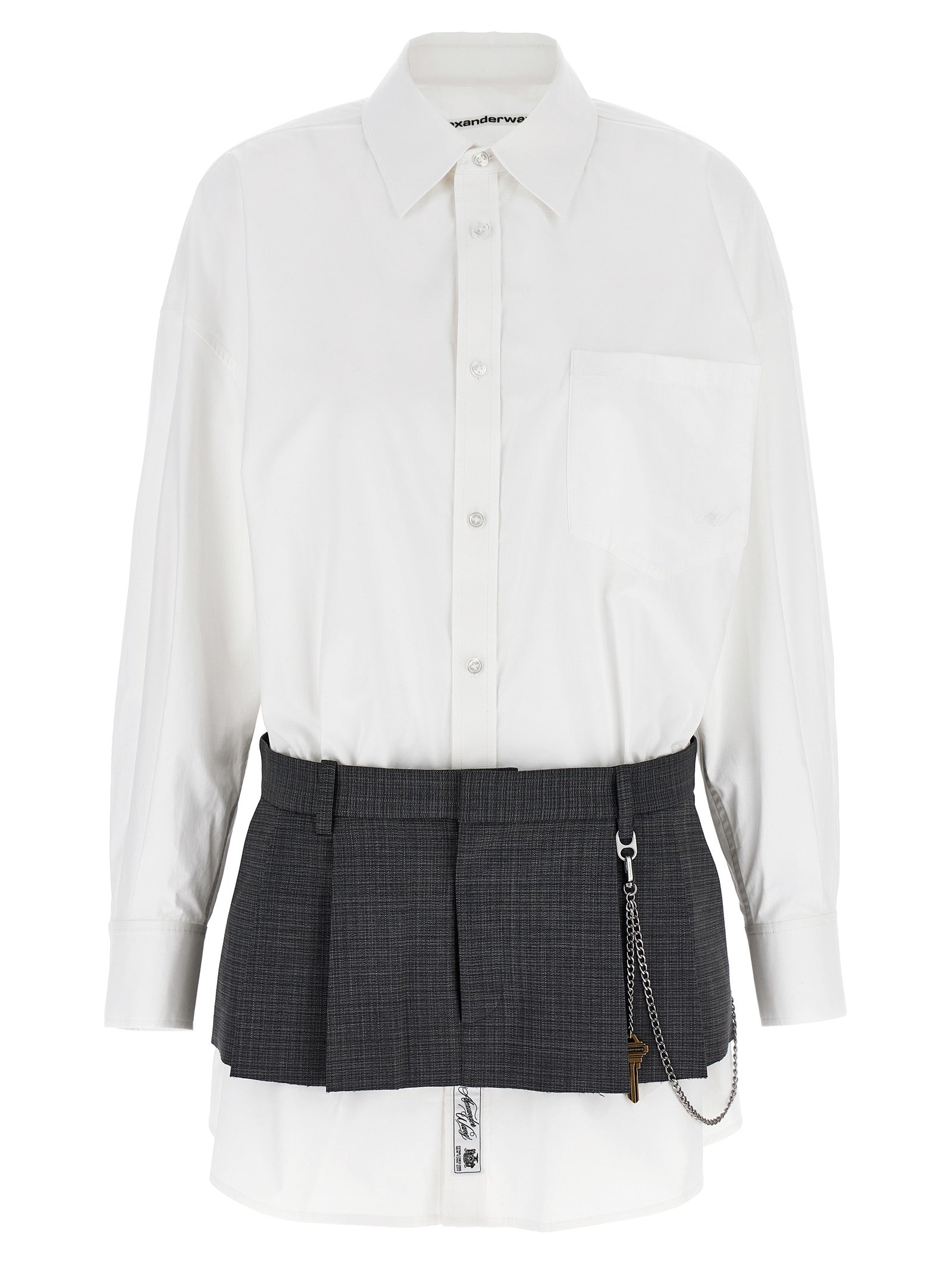 Alexander Wang Multicolor Cotton Short Dress